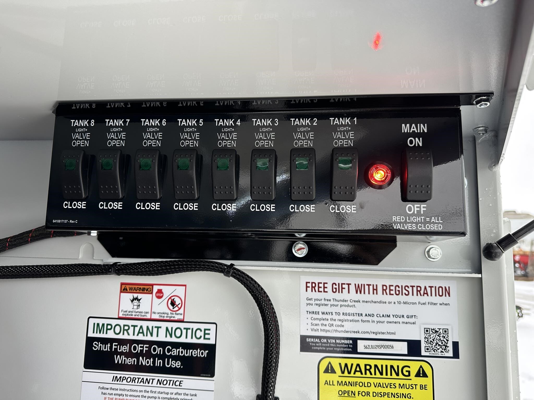 2025 Thunder Creek MTT920 Fuel Trucks/Trailer