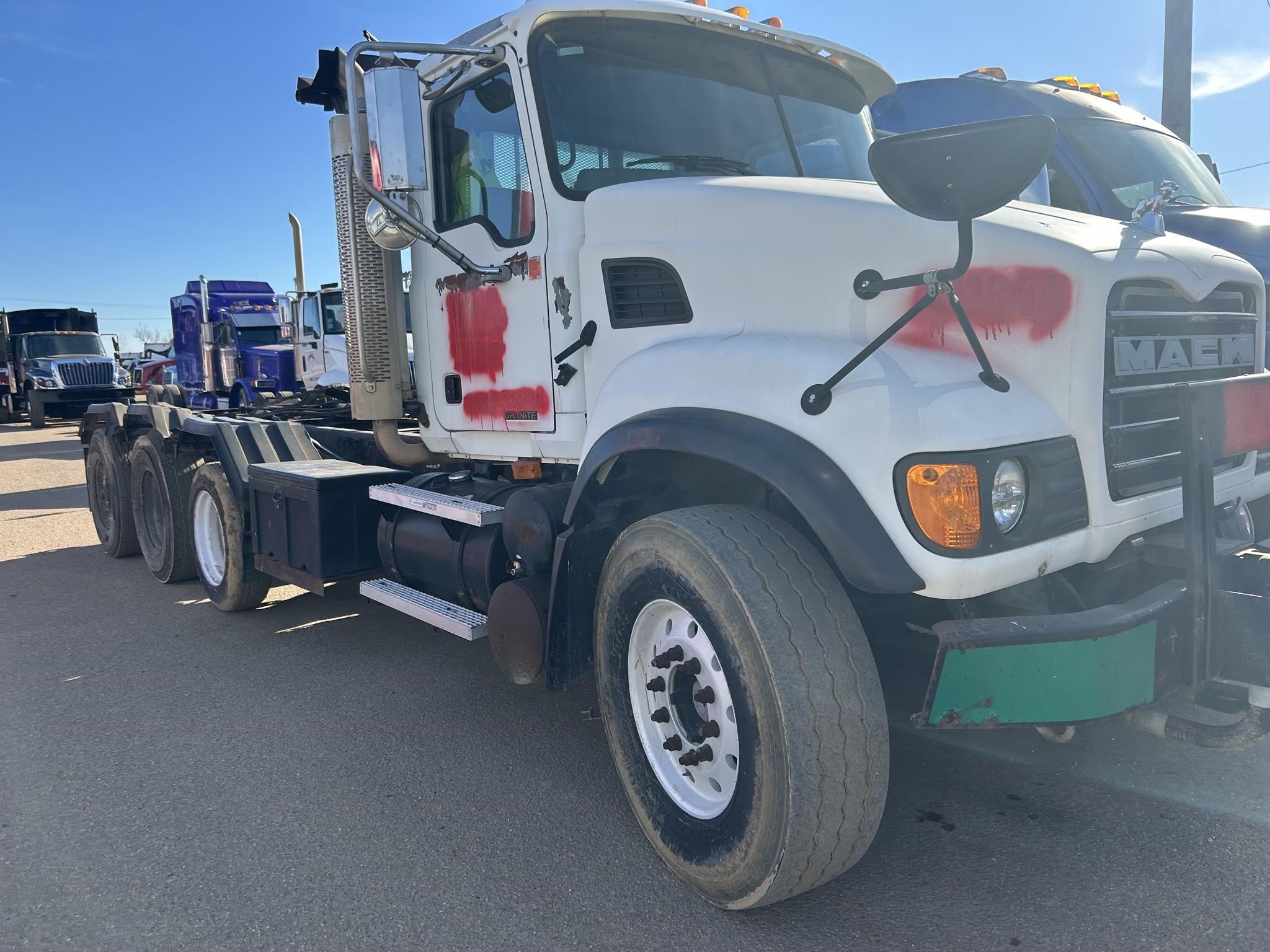 2007 Mack Granite CV713 Dump Trucks/Trailer