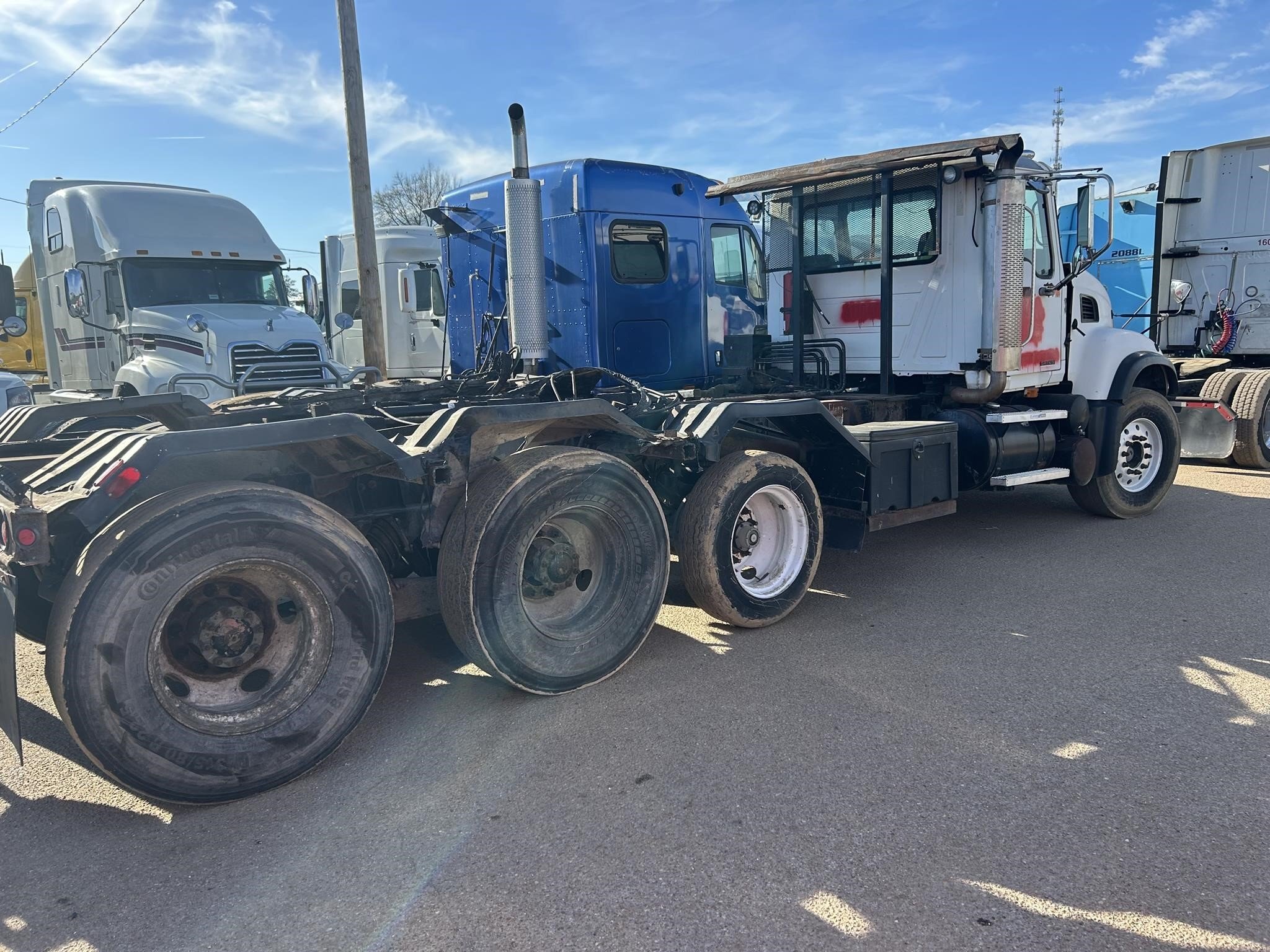 2007 Mack Granite CV713 Dump Trucks/Trailer