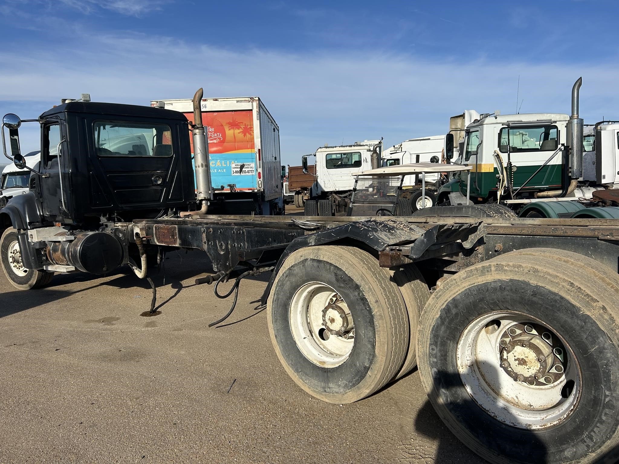 2007 Mack Granite CV713 Dump Trucks/Trailer