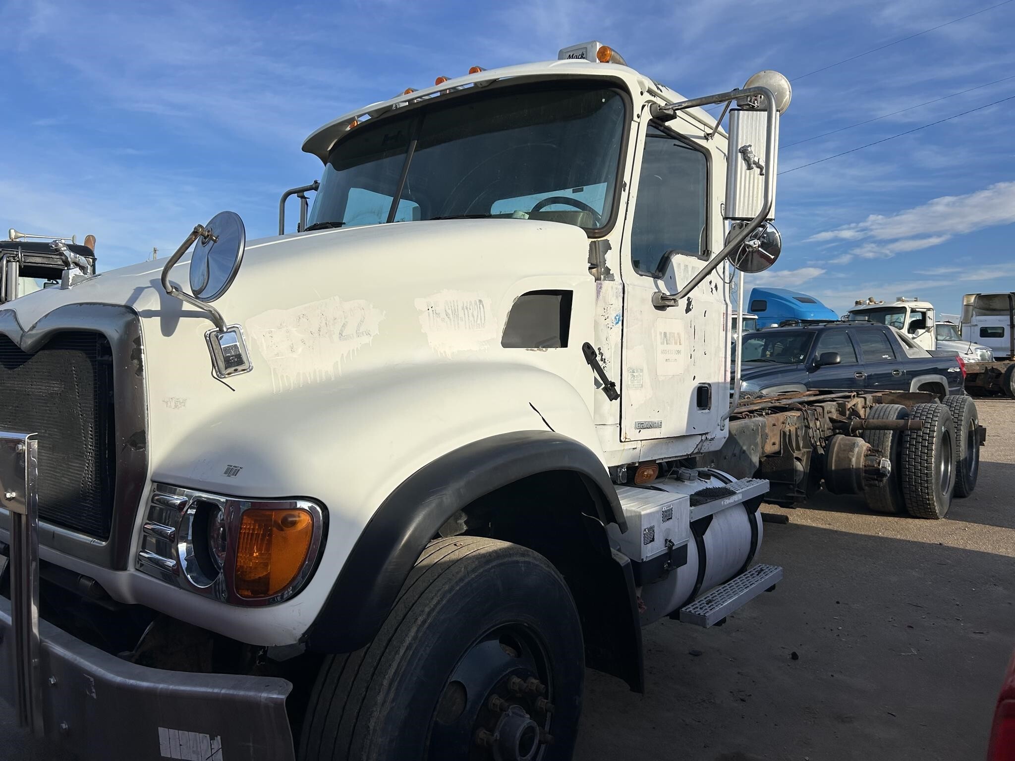 2007 Mack Granite CV713 Dump Trucks/Trailer