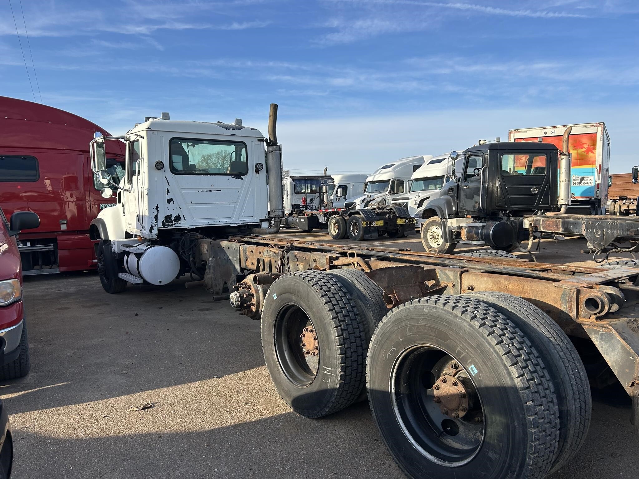 2007 Mack Granite CV713 Dump Trucks/Trailer