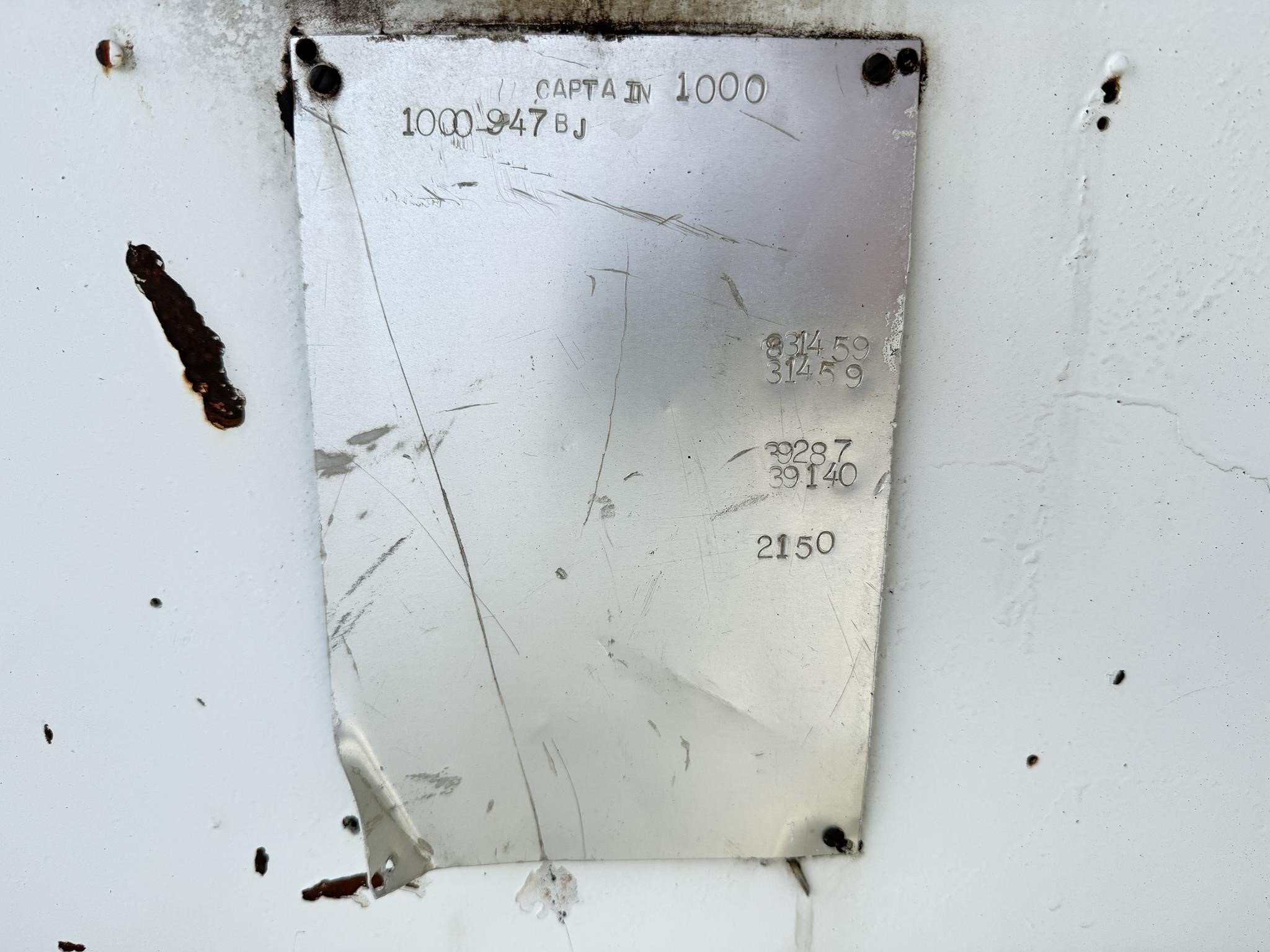 1984 Captain 1000 Crane