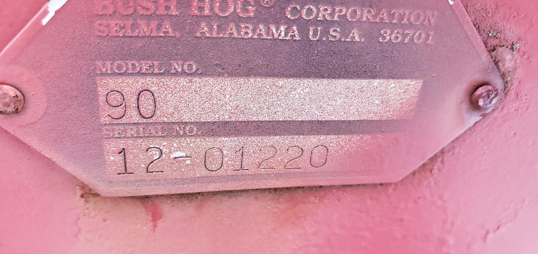  Bush Hog 90-08 Blade