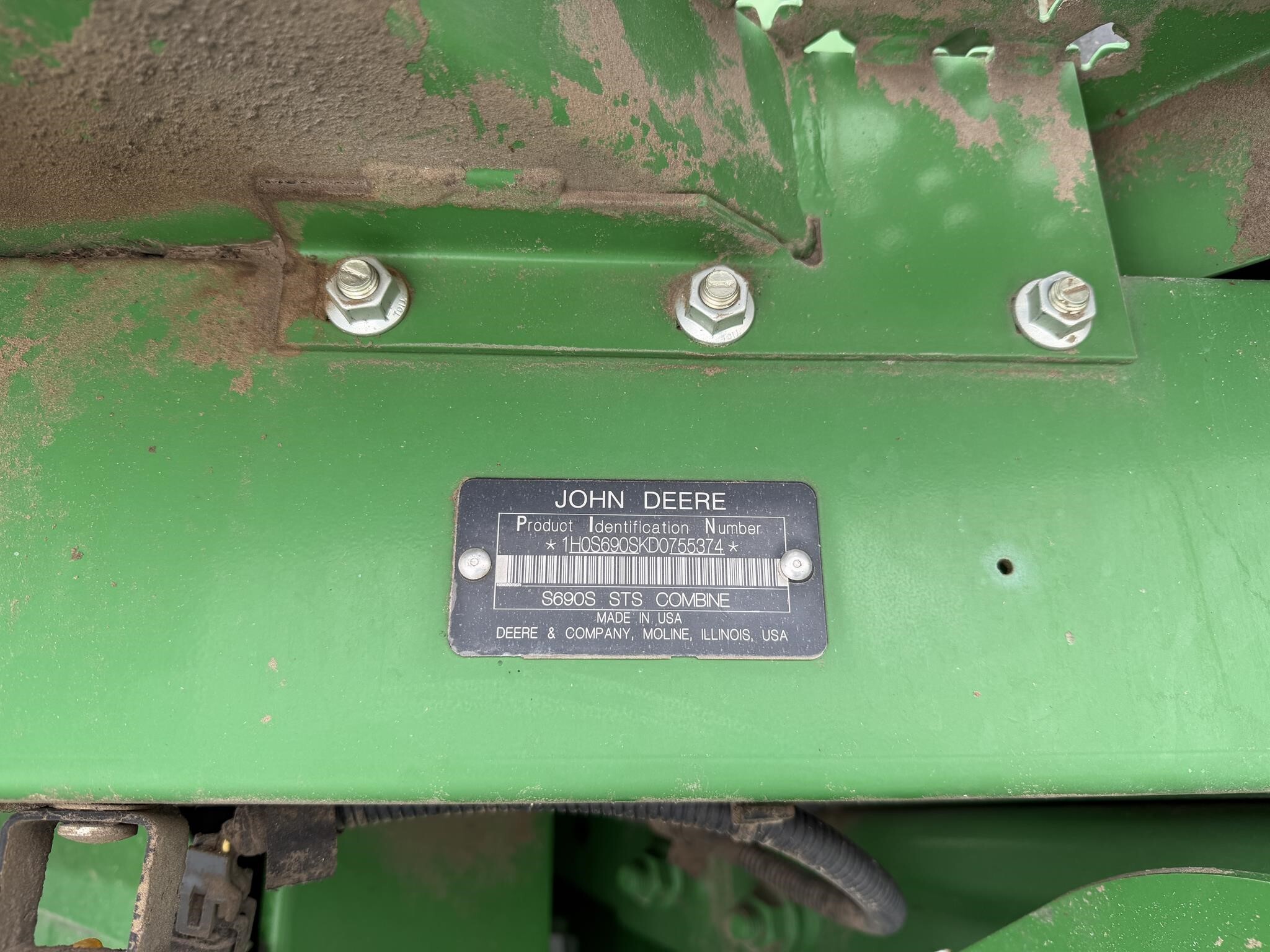 2013 John Deere S690 Combine