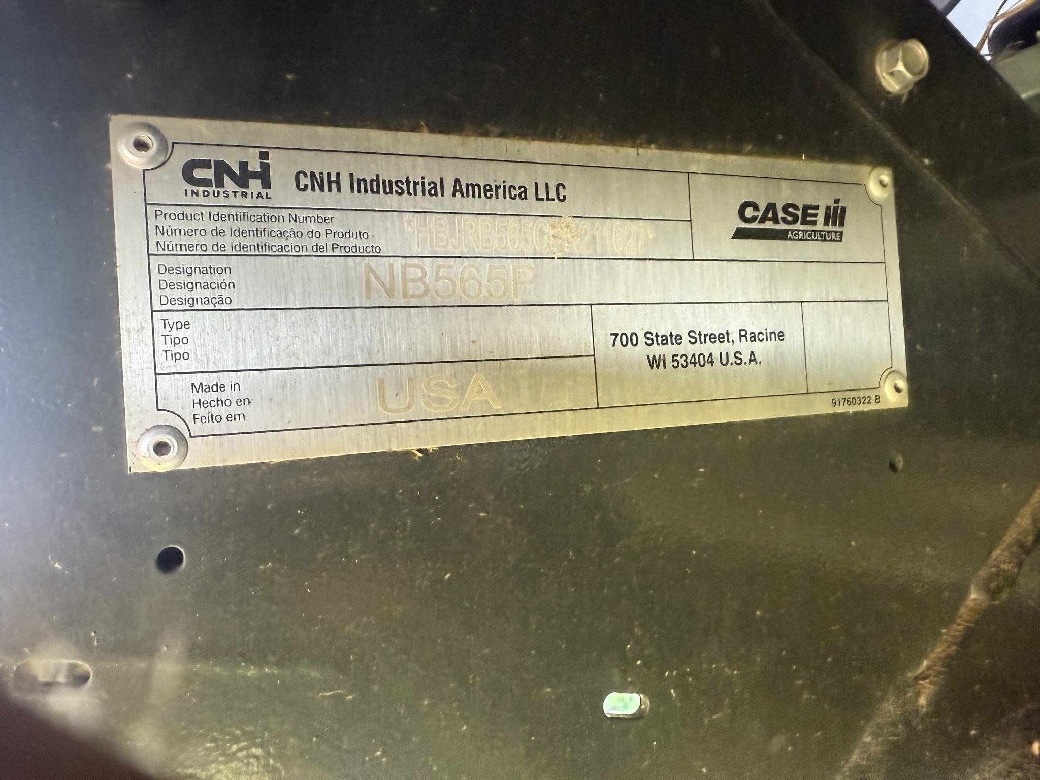 2023 Case IH RB565 Round Baler