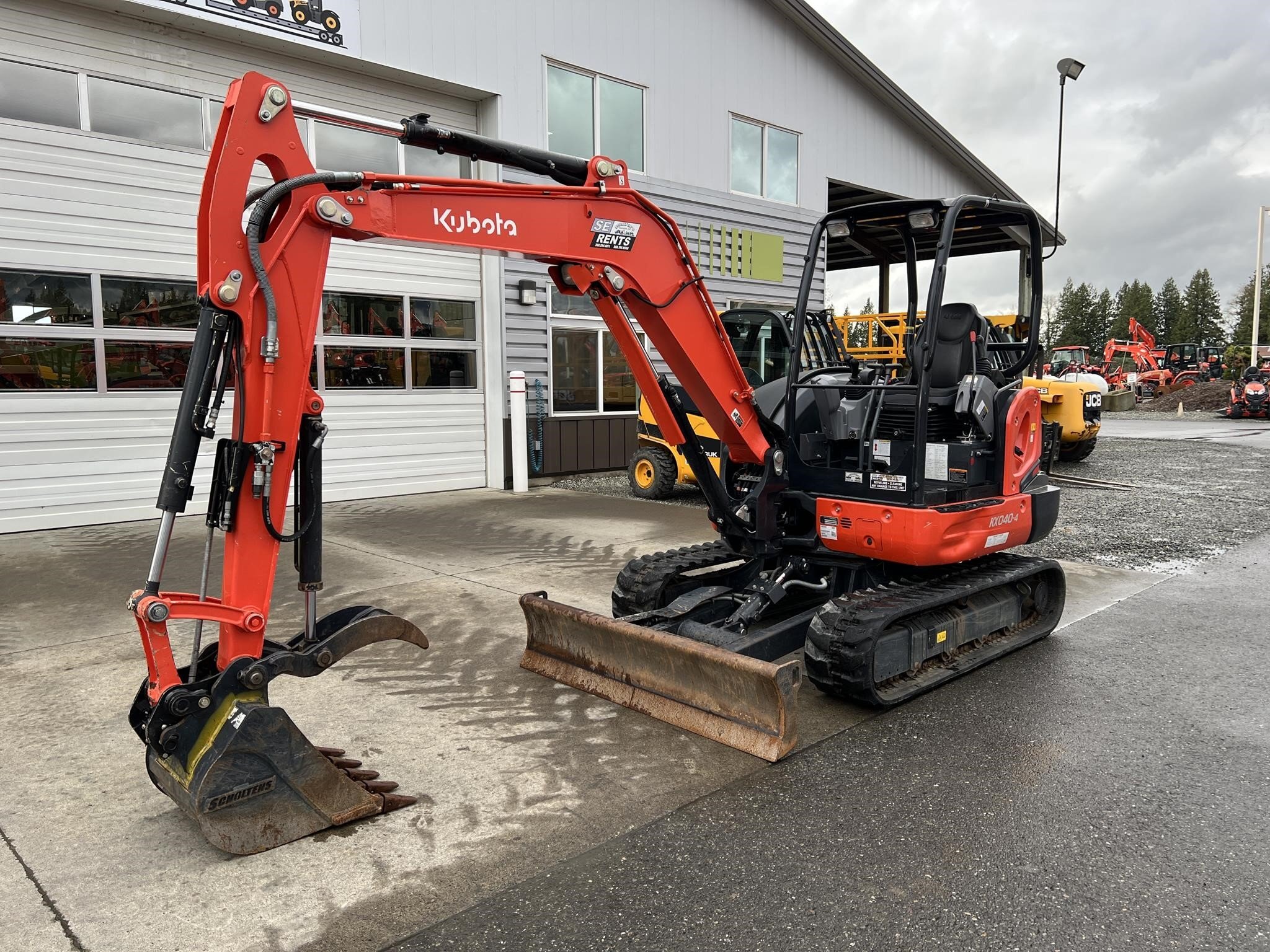 2021 Kubota KX040-4 Mini Excavator