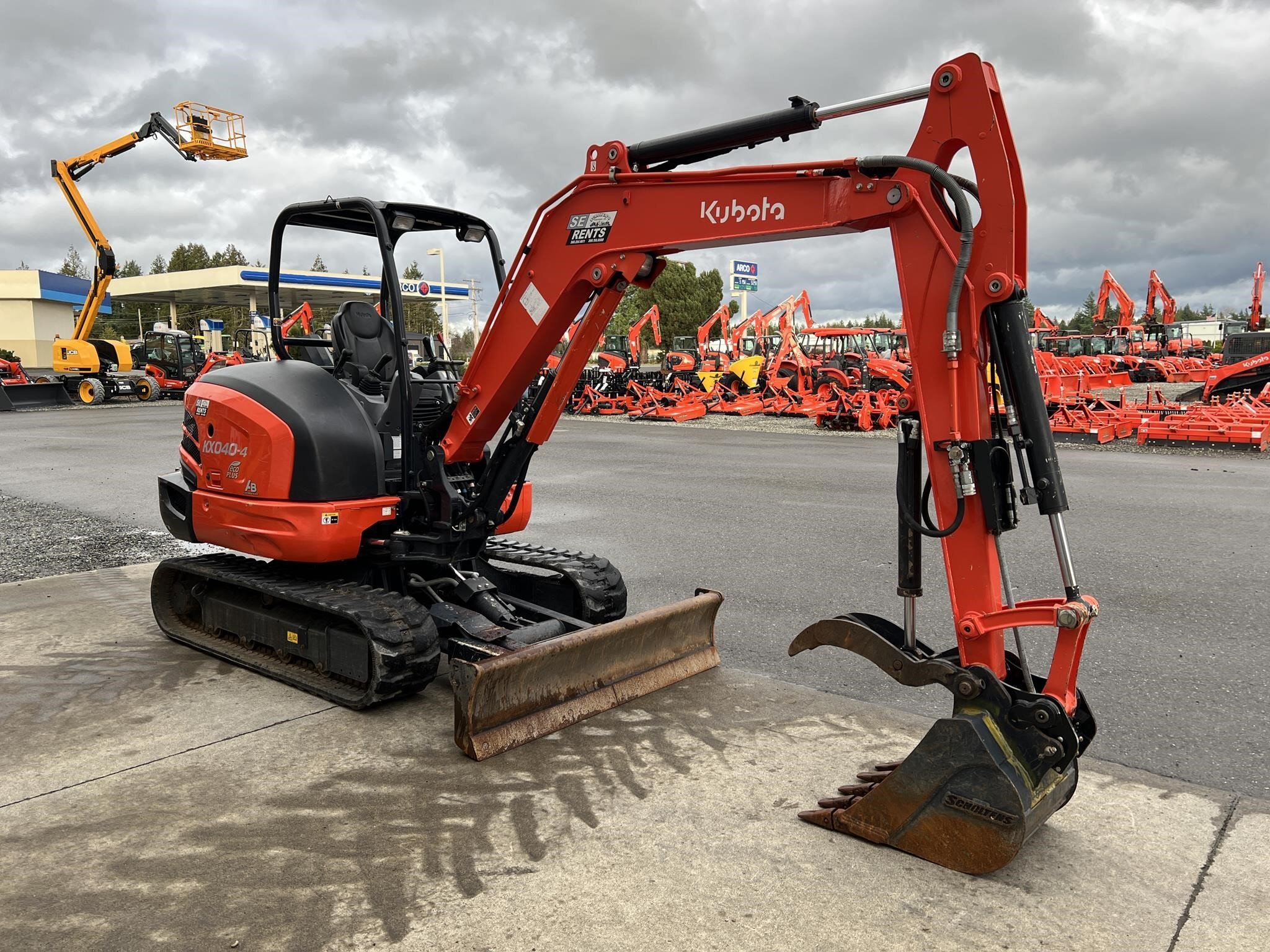 2021 Kubota KX040-4 Mini Excavator
