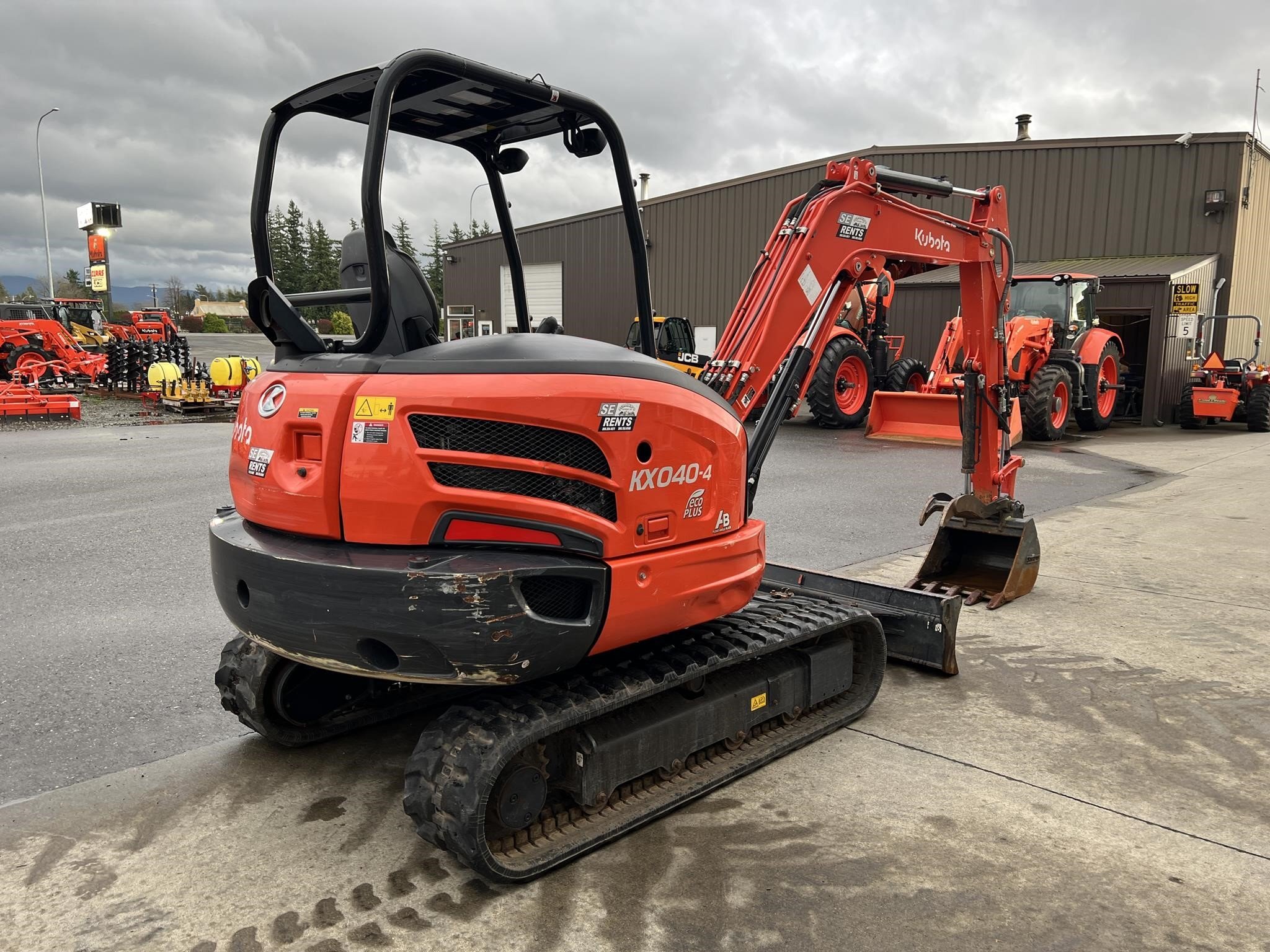 2021 Kubota KX040-4 Mini Excavator