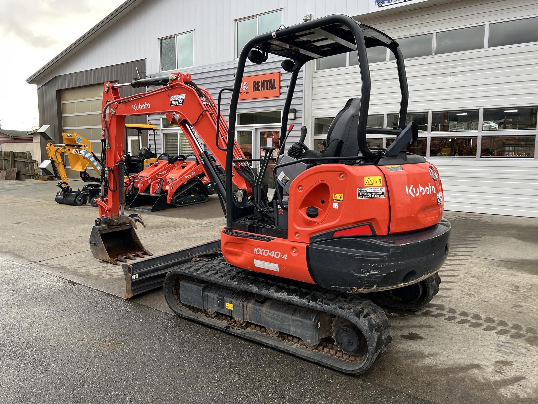 2021 Kubota KX040-4 Mini Excavator
