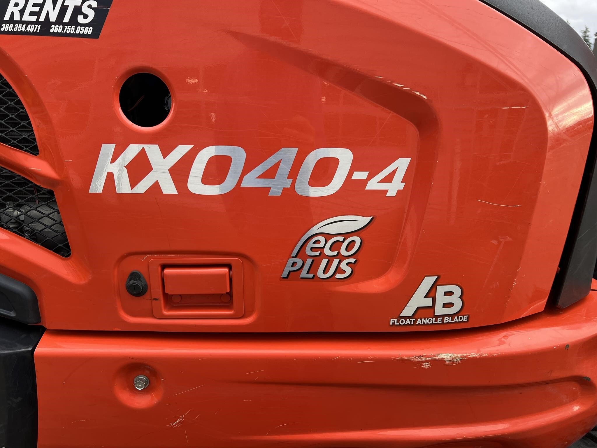 2021 Kubota KX040-4 Mini Excavator