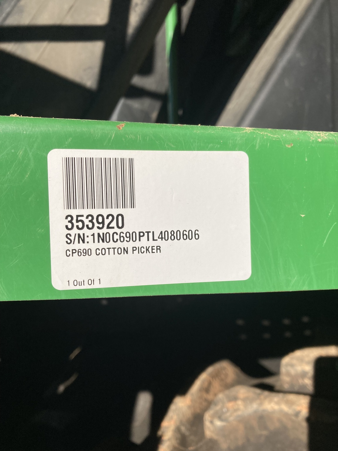 2020 John Deere CP690 Cotton Equipment