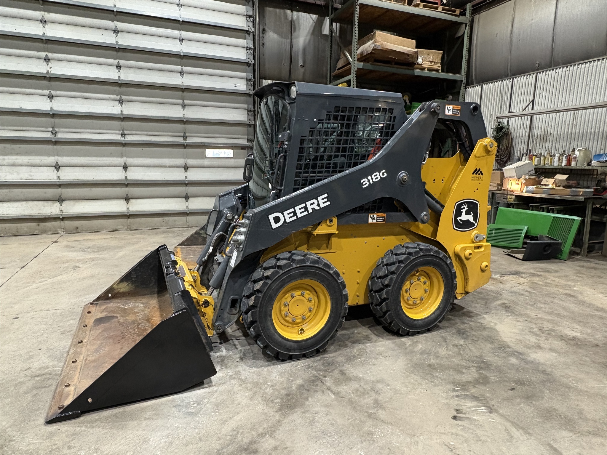 2024 Deere 318G Skid Steer