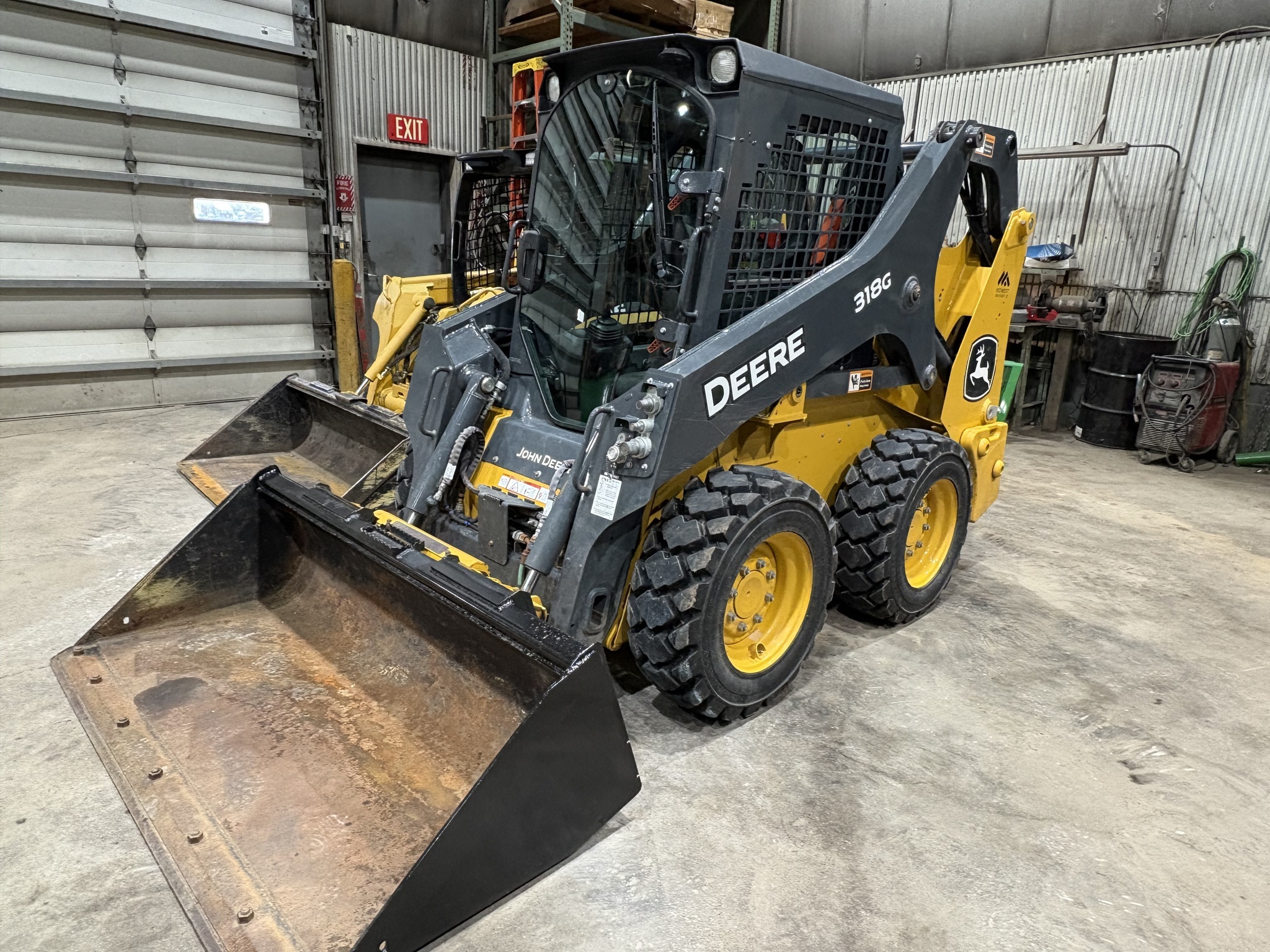 2024 Deere 318G Skid Steer