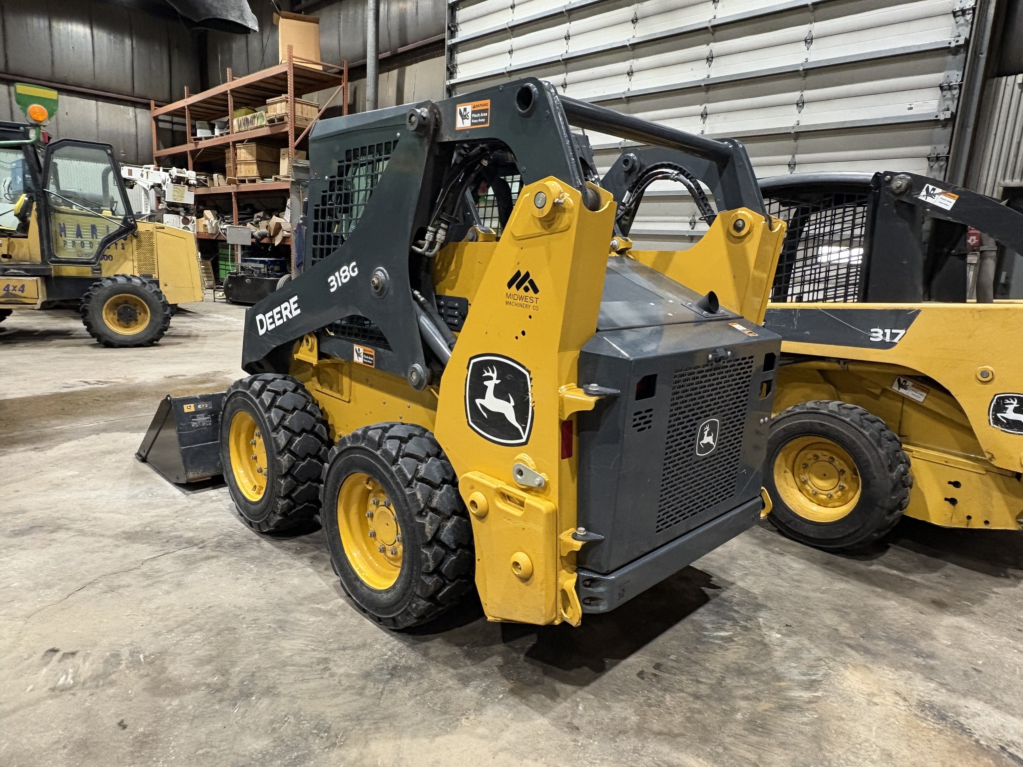 2024 Deere 318G Skid Steer