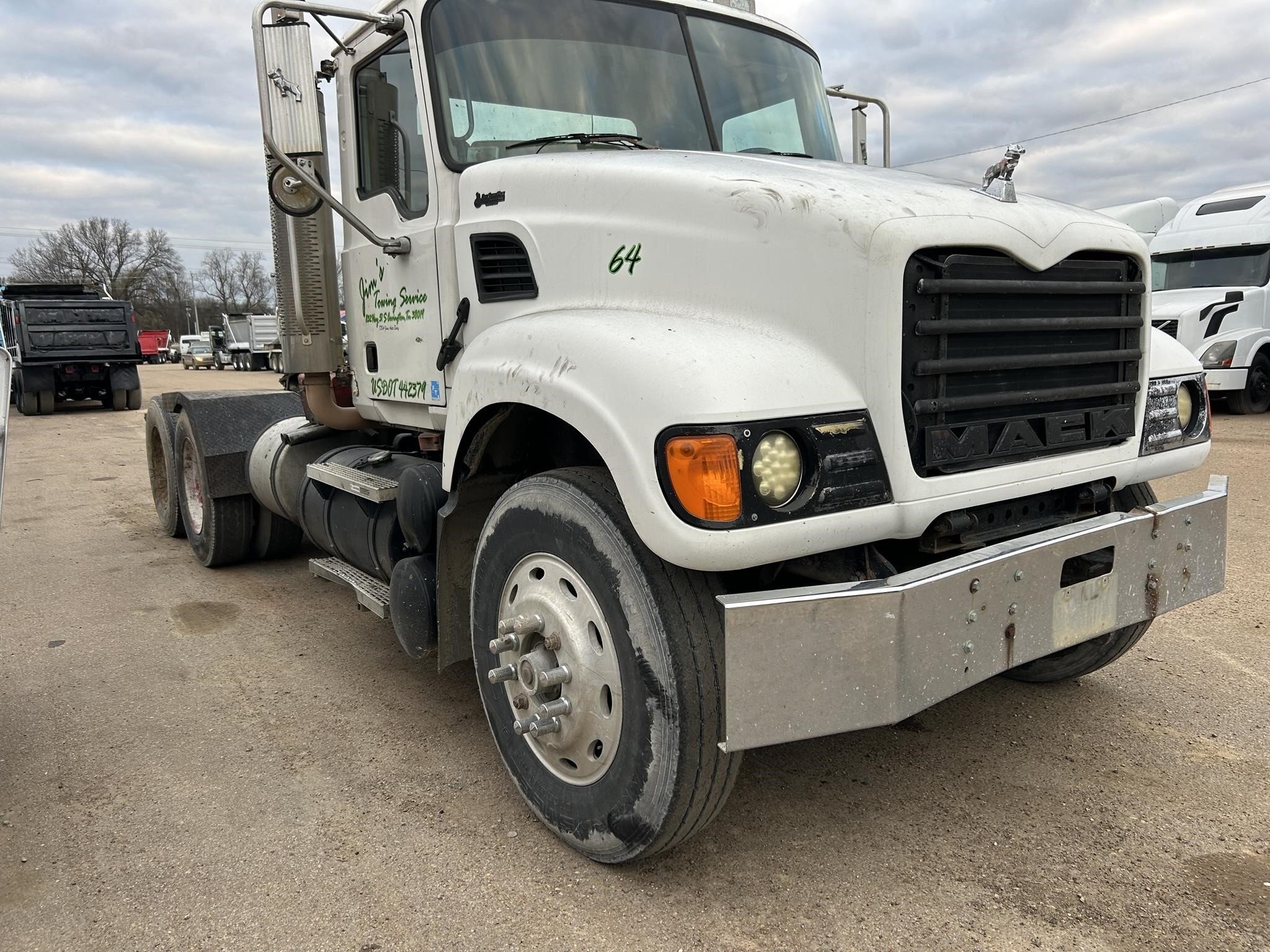 2007 Mack Granite CV713 Dump Trucks/Trailer