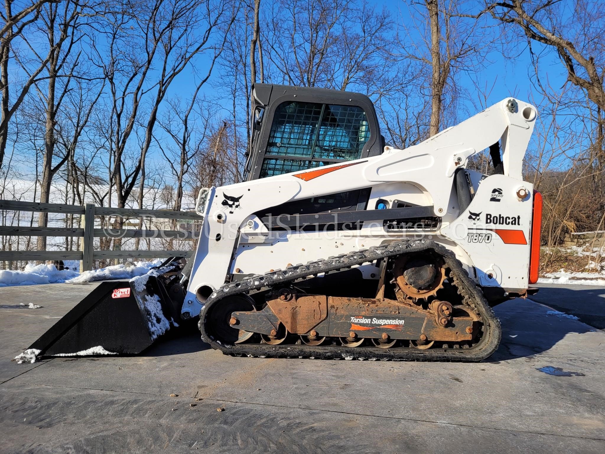 2018 Bobcat T870 Skid Steer