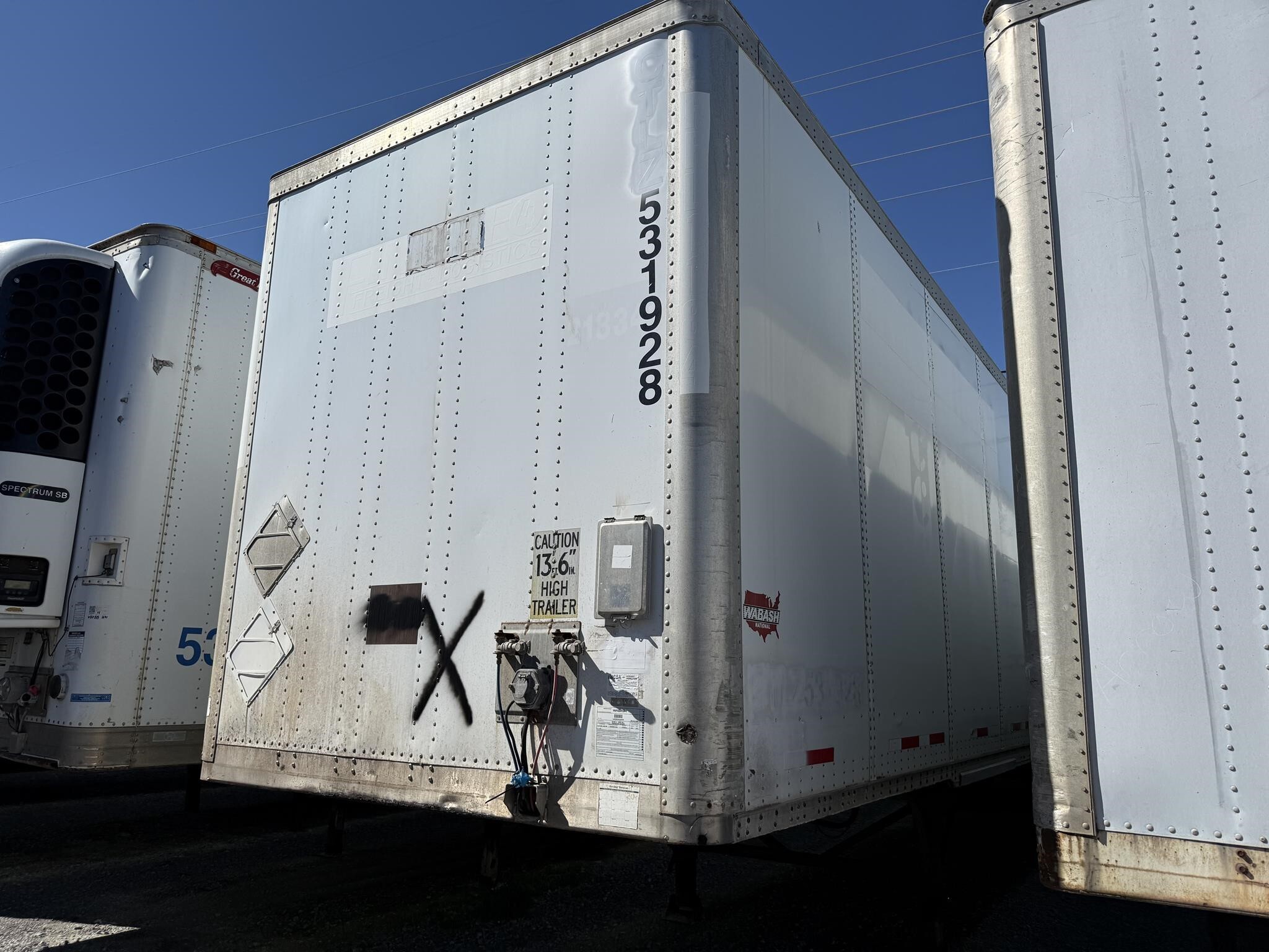 2006 Wabash 53 FT DRY VAN Box Trucks/Trailer
