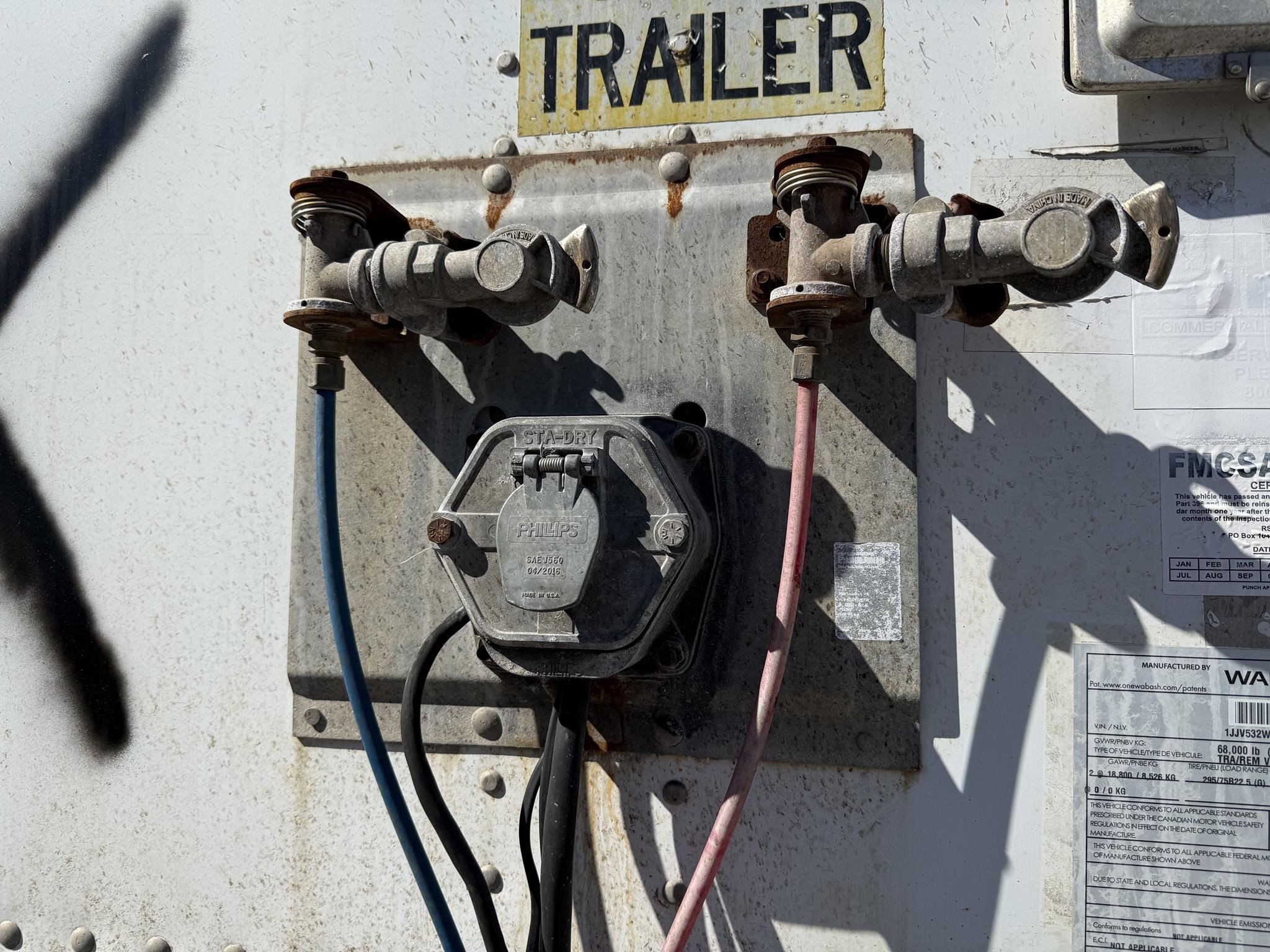 2006 Wabash 53 FT DRY VAN Box Trucks/Trailer