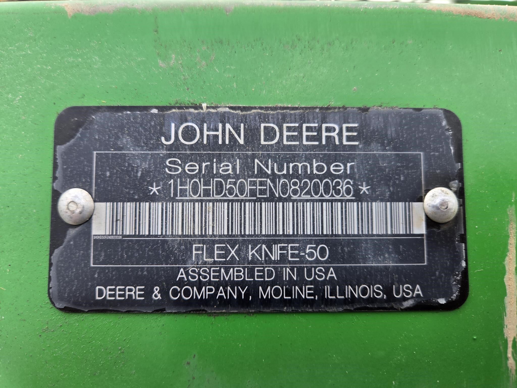 2022 John Deere HD50F Platform
