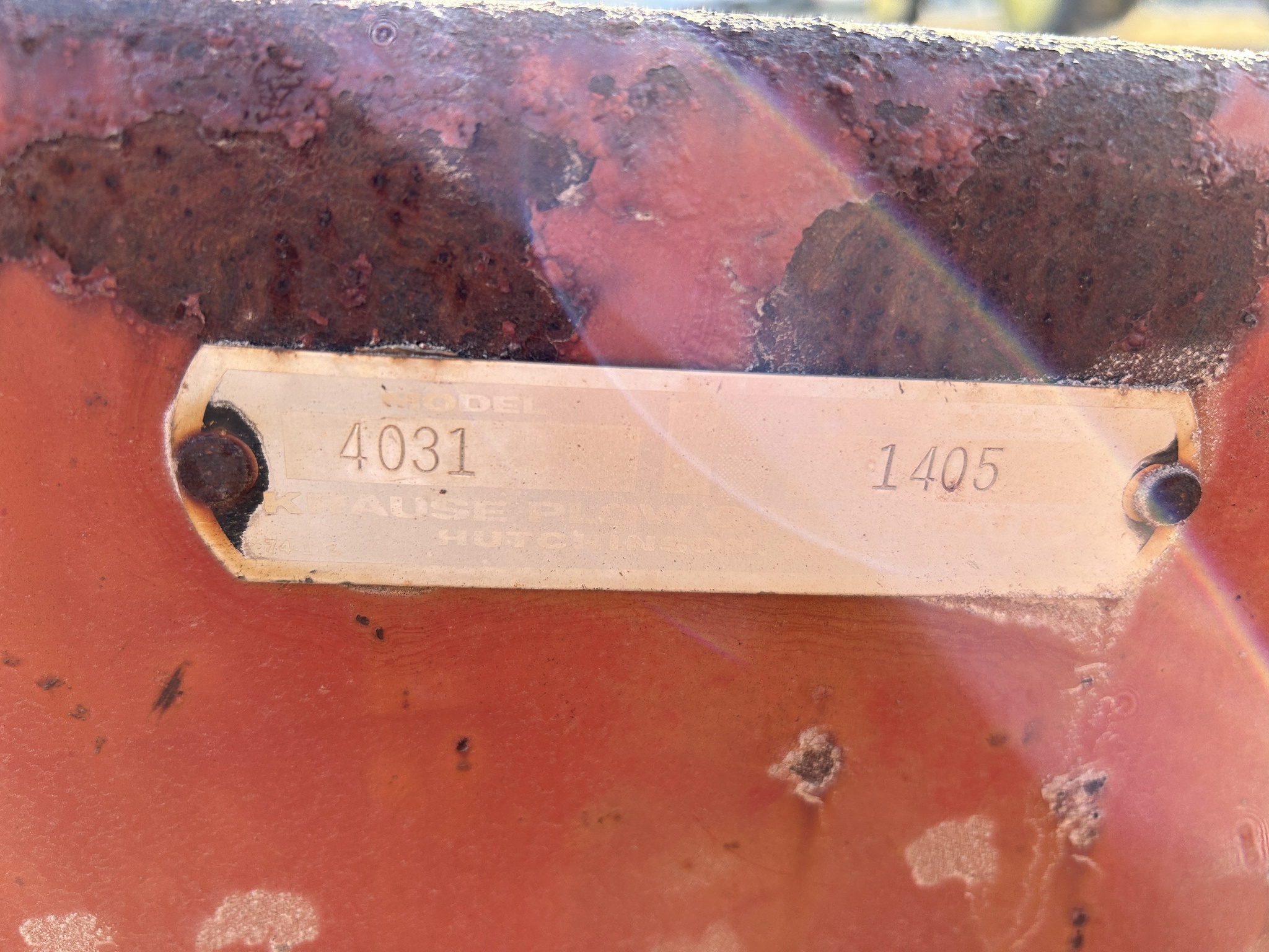  Krause 4031 Field Cultivator