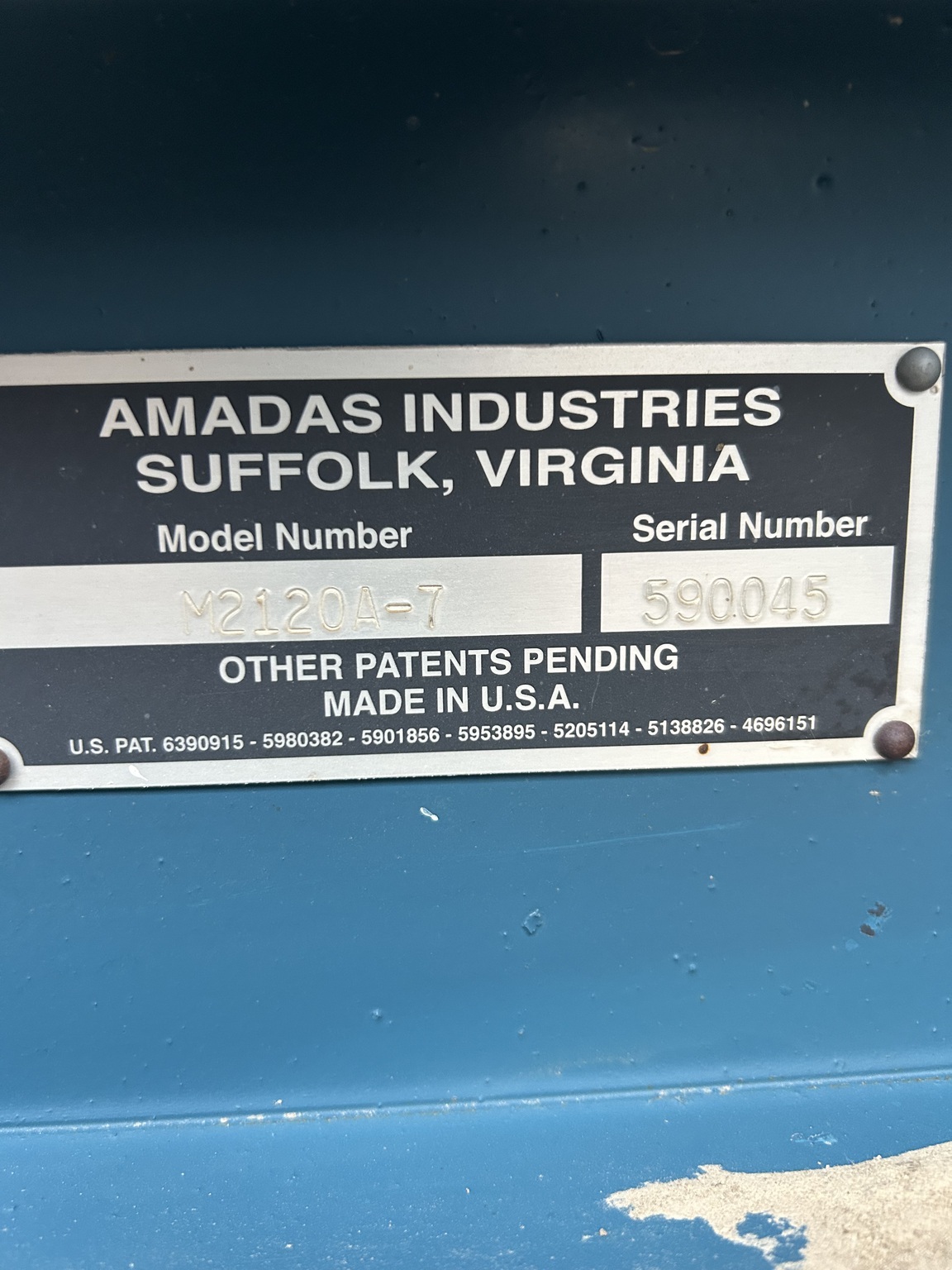2021 Amadas M2120A-7 Peanut Equipment