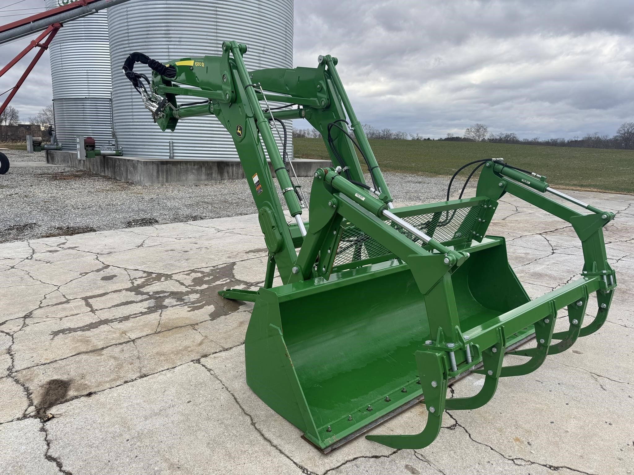 2023 John Deere 680R Front End Loader - $22,500 | Machinery Pete