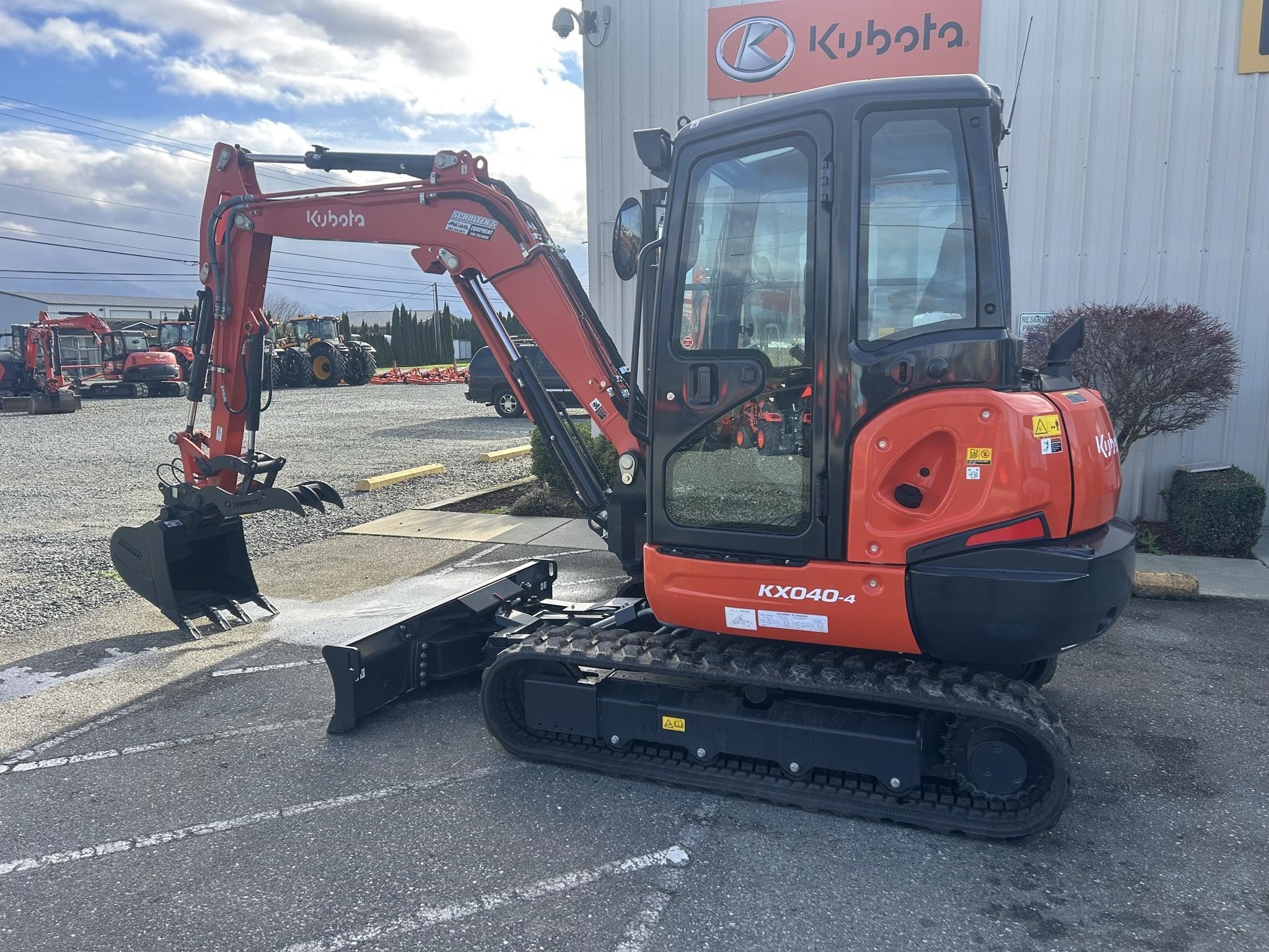 2025 Kubota KX040-4 Mini Excavator
