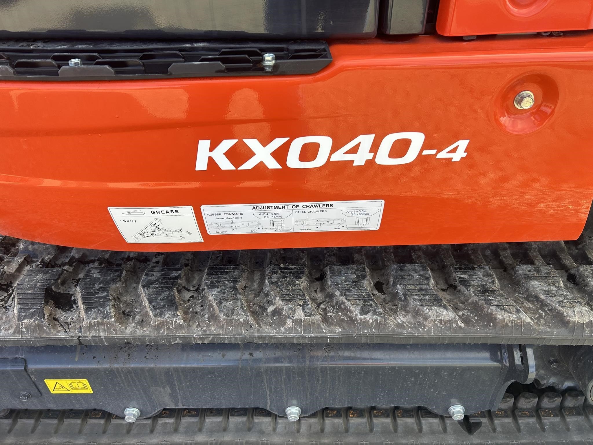 2025 Kubota KX040-4 Mini Excavator