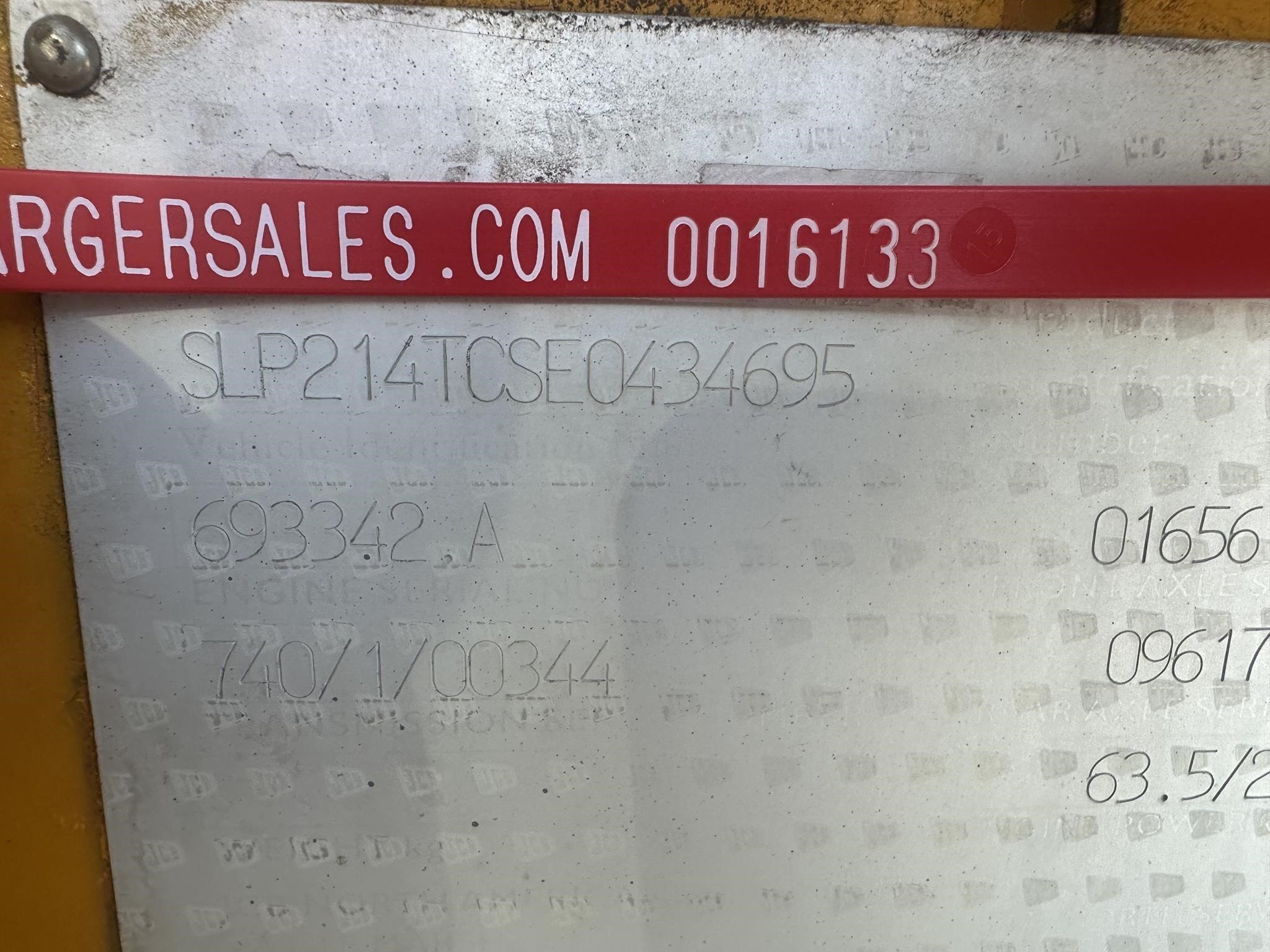 1994 JCB 214 Backhoe