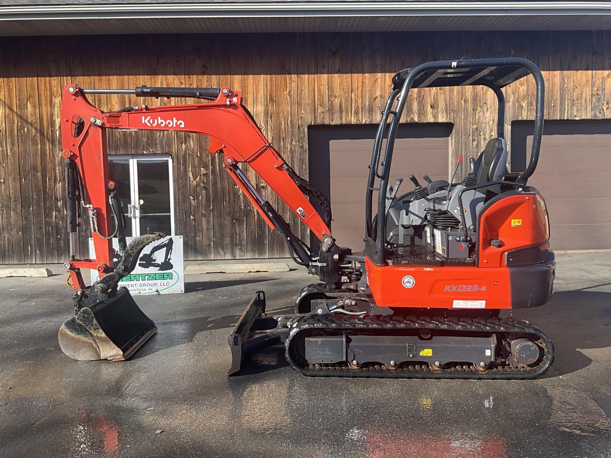 2022 Kubota KX033-4 Mini Excavator