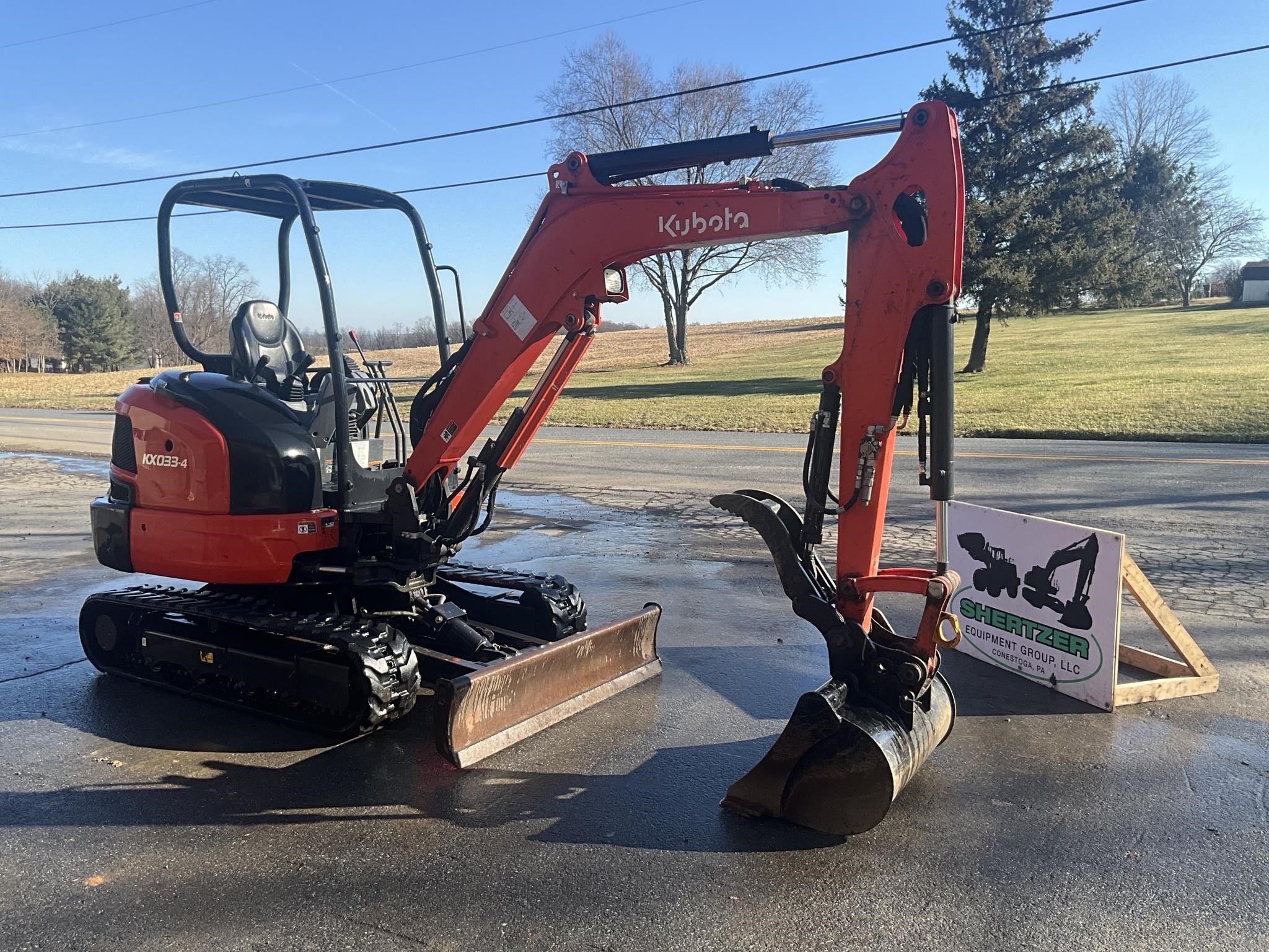 2022 Kubota KX033-4 Mini Excavator