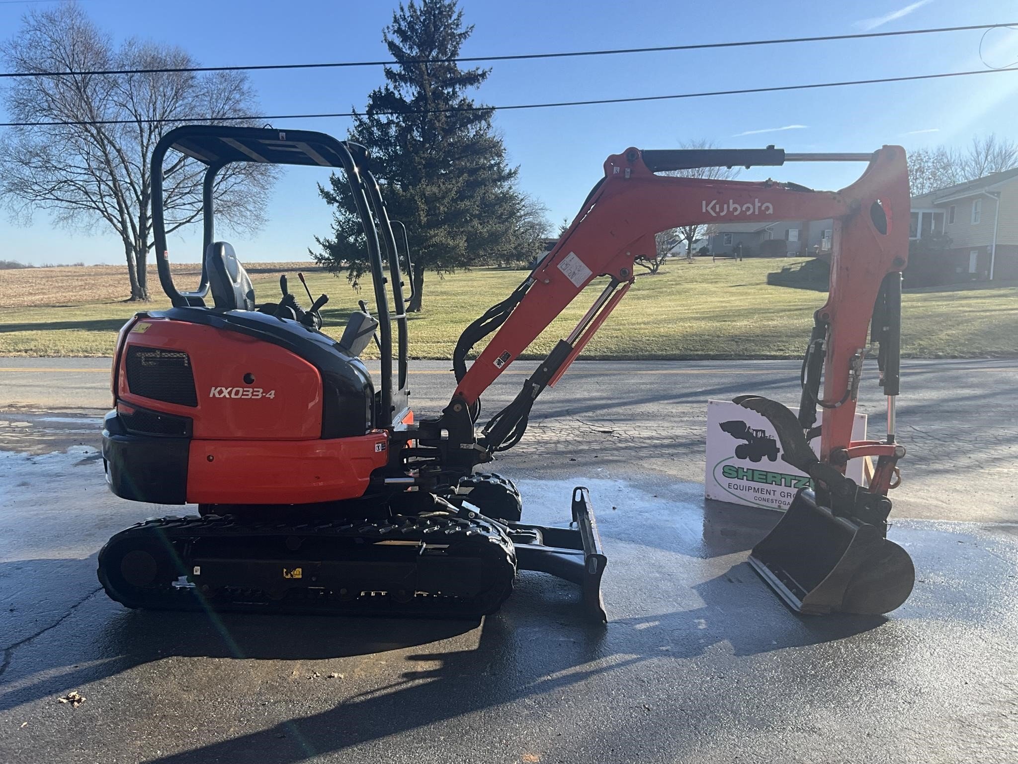 2022 Kubota KX033-4 Mini Excavator