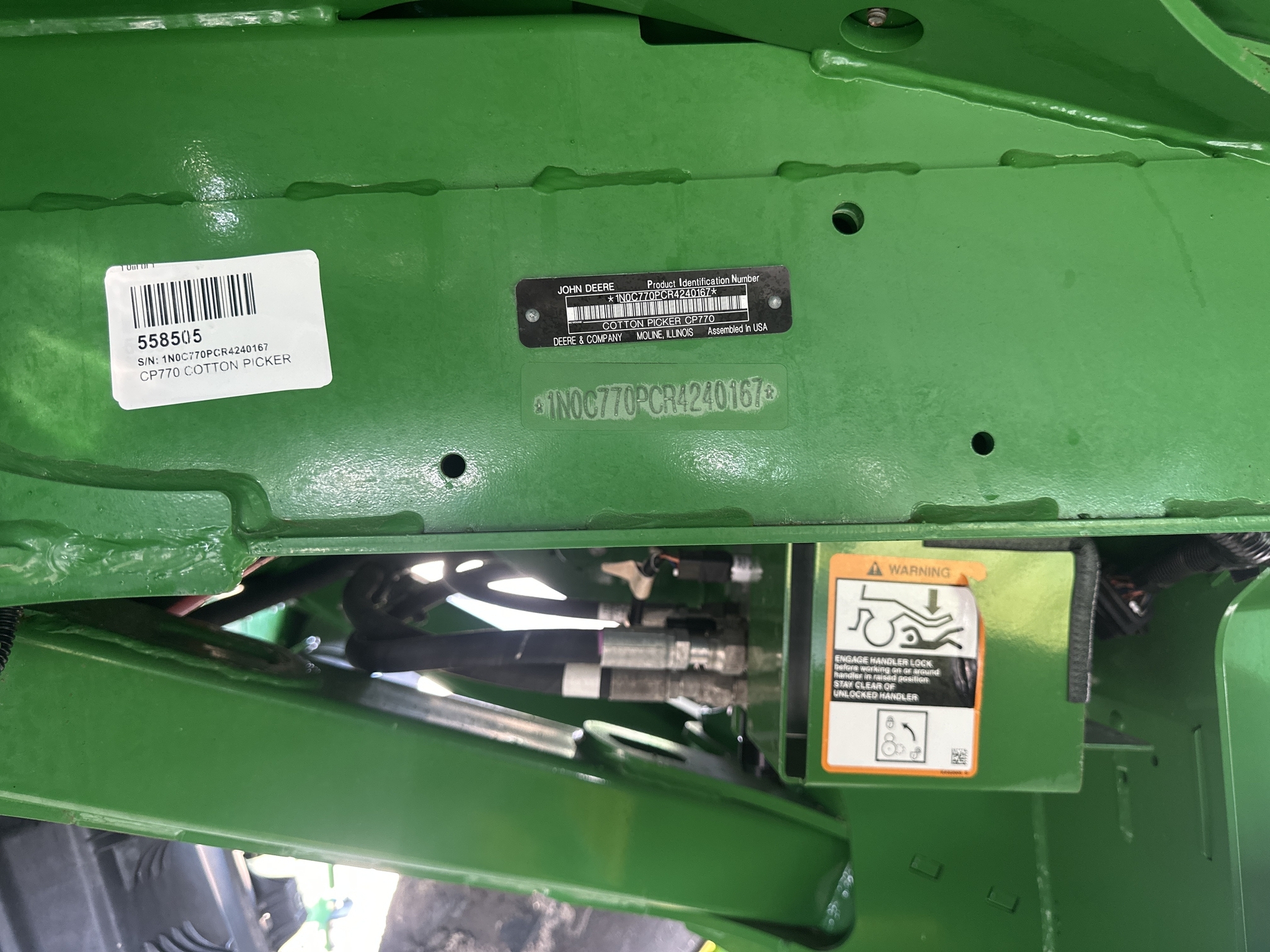 2024 John Deere CP770 Cotton Equipment