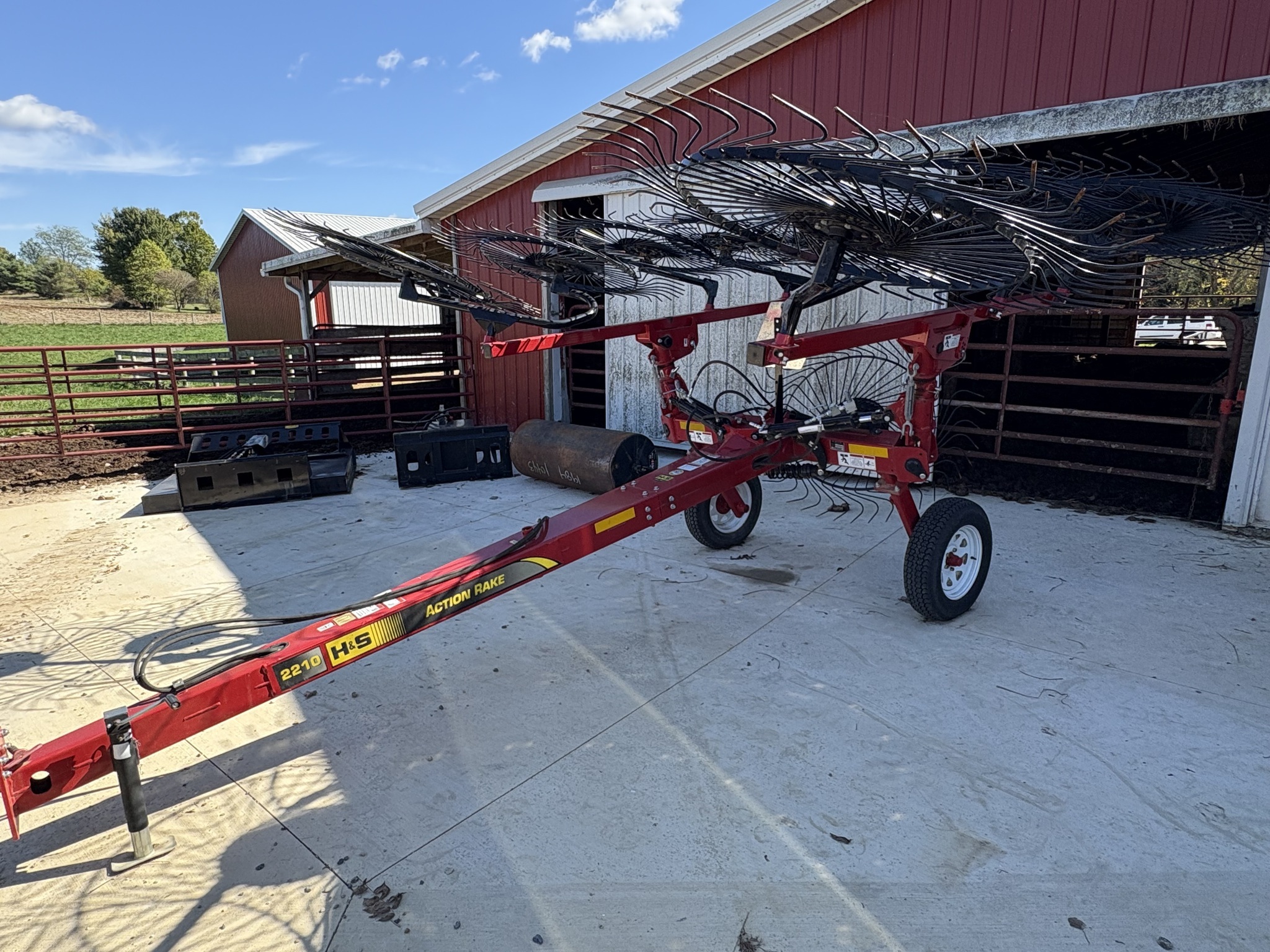 2023 H & S AR2210 Rake