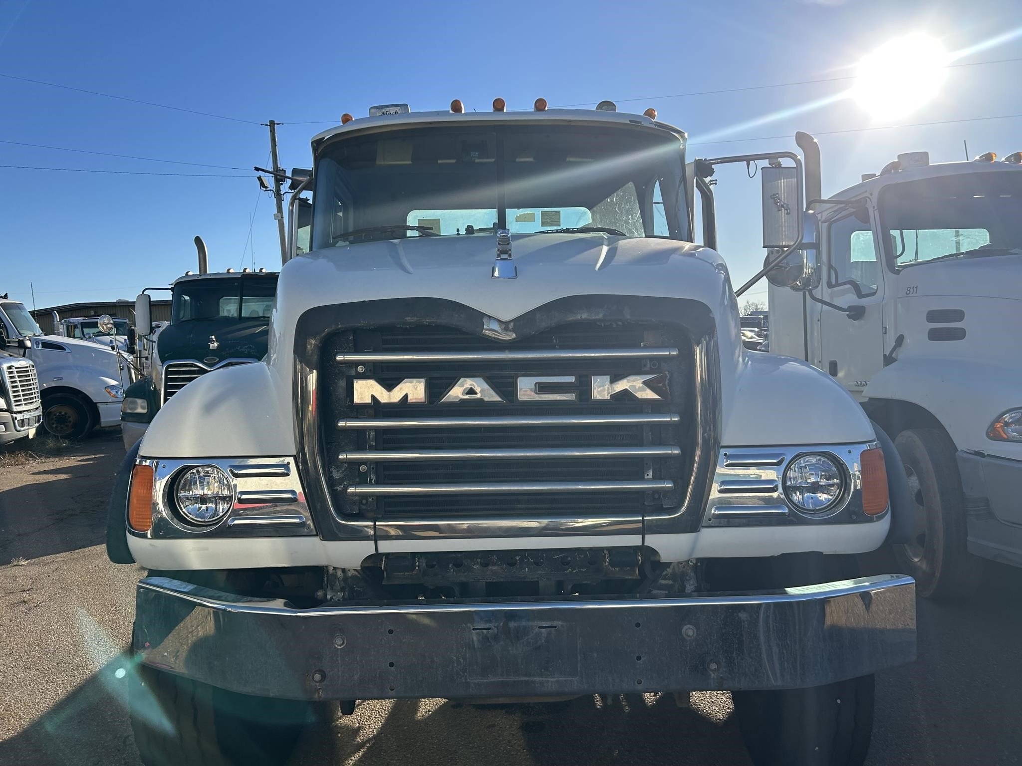 2003 Mack Granite CV713 Dump Trucks/Trailer