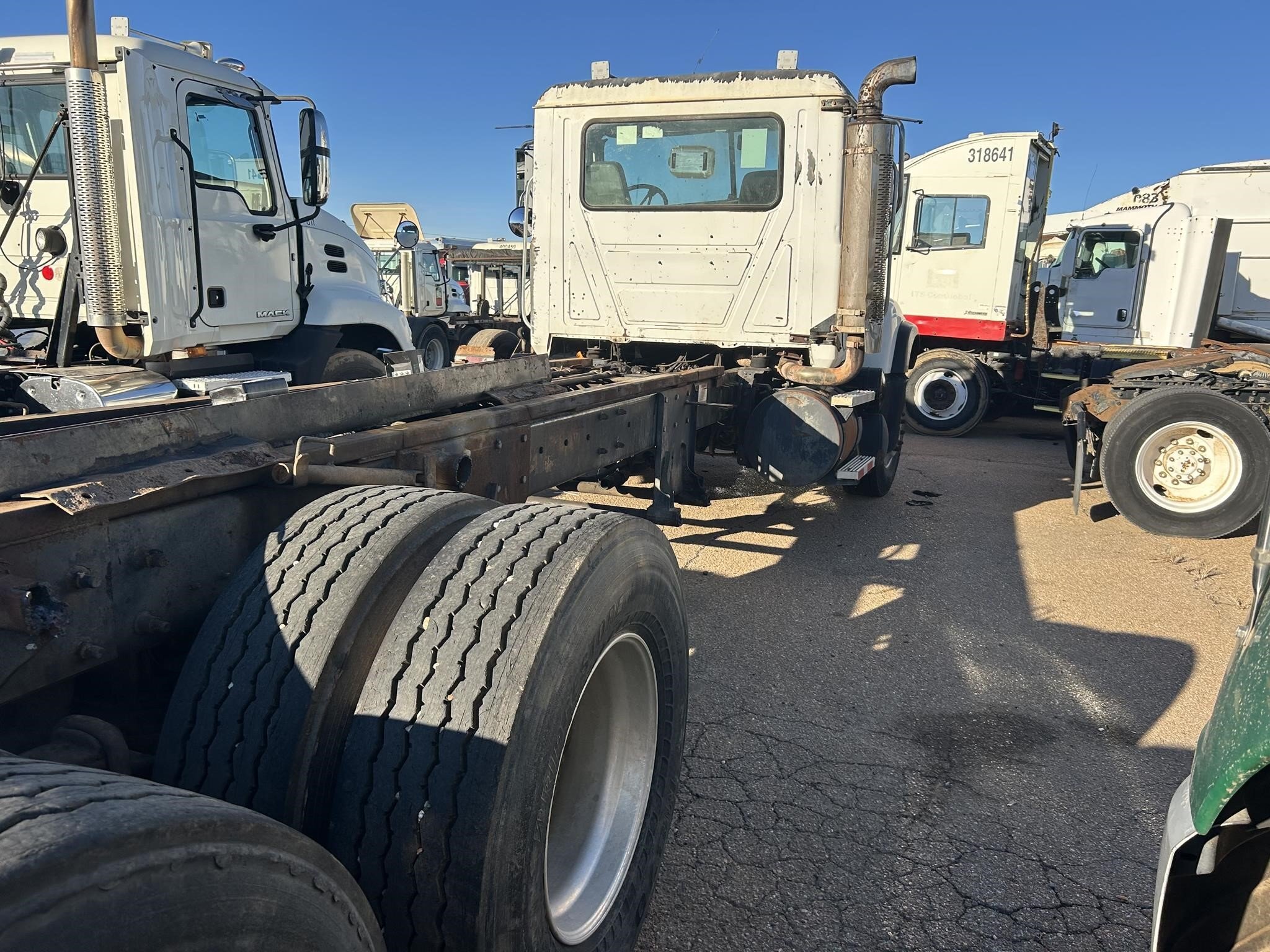 2003 Mack Granite CV713 Dump Trucks/Trailer