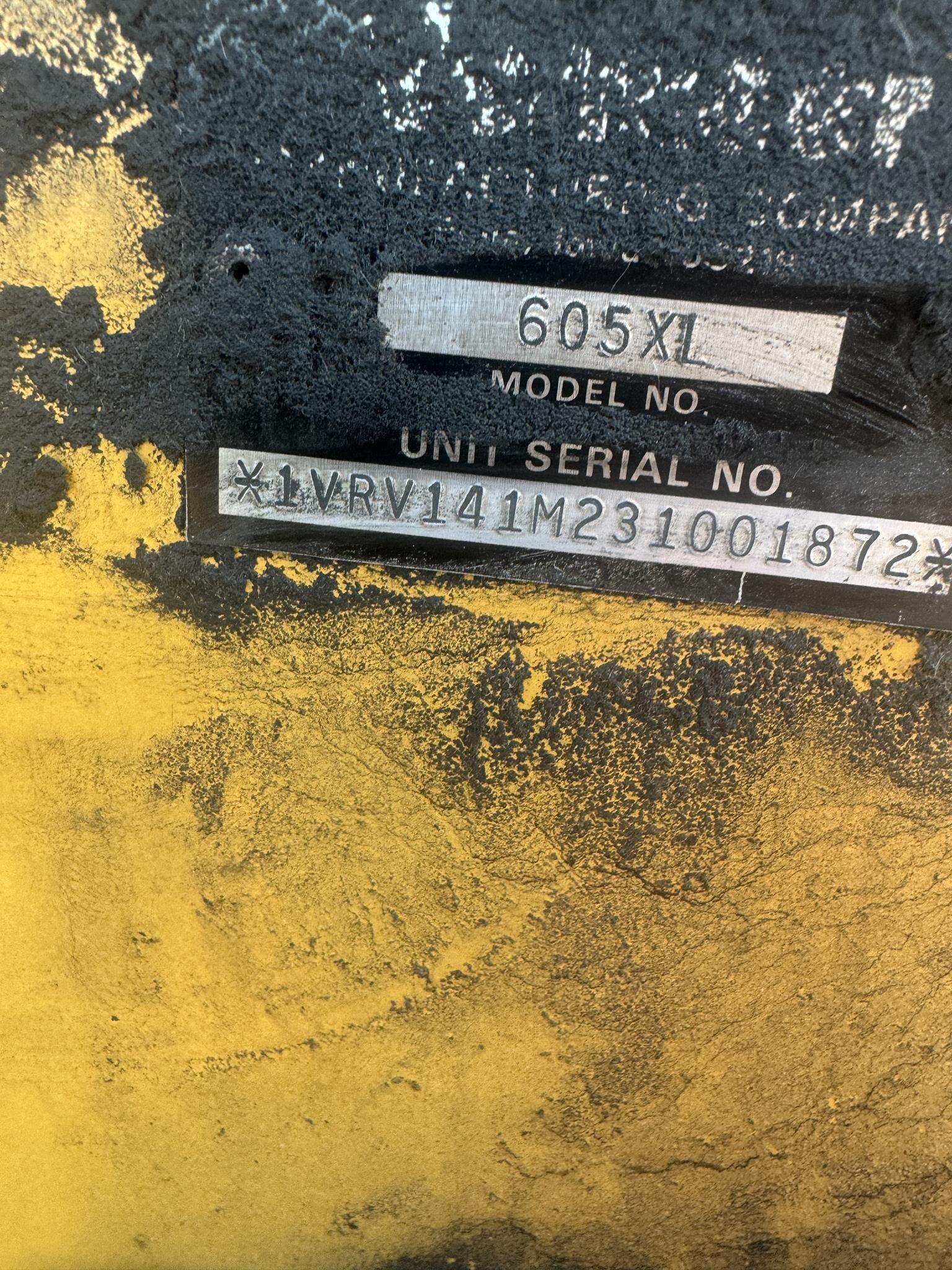 2003 Vermeer 605XL Round Baler