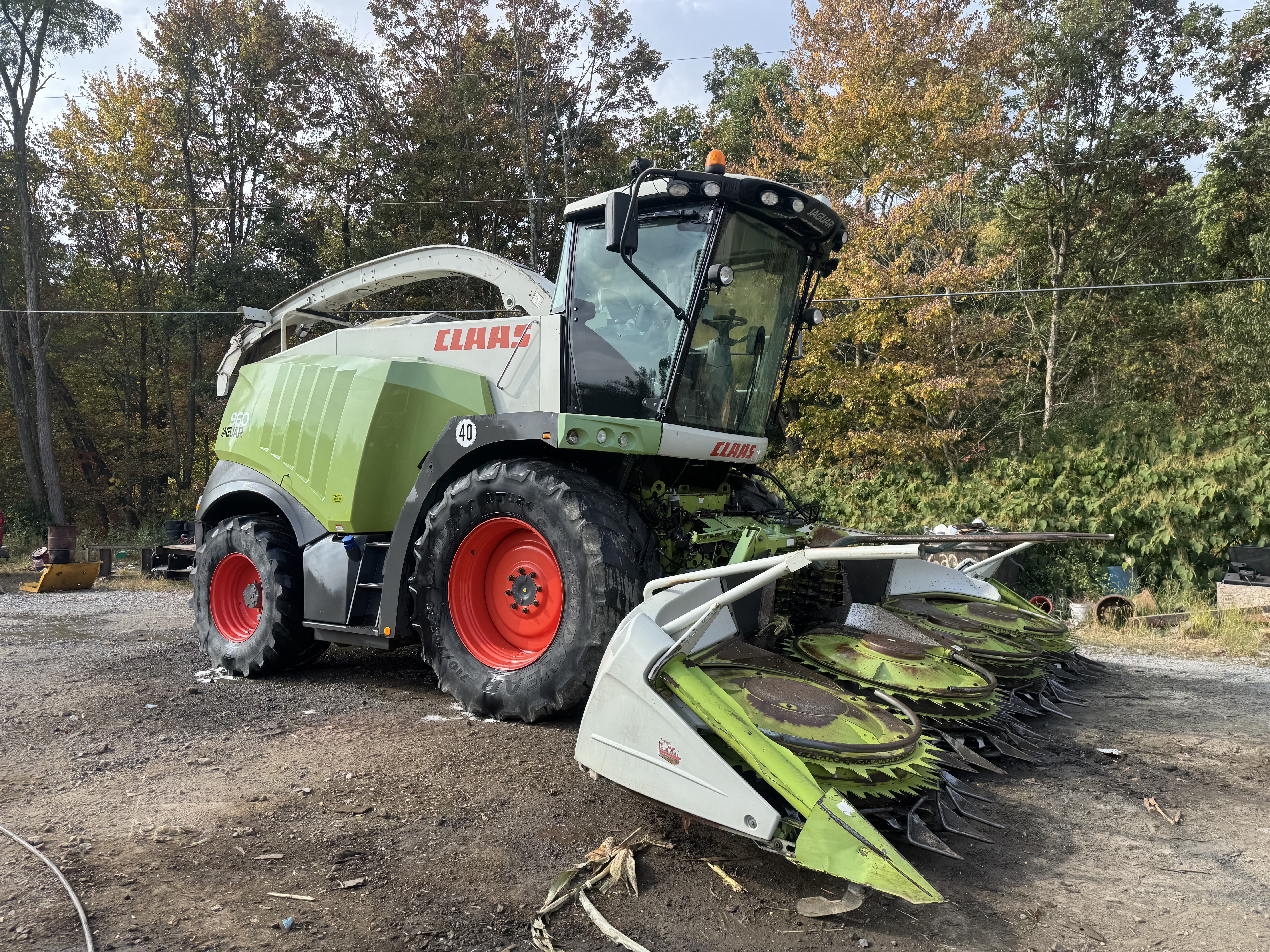 2015 Claas Jaguar 960 Self-Propelled Forage Harvester