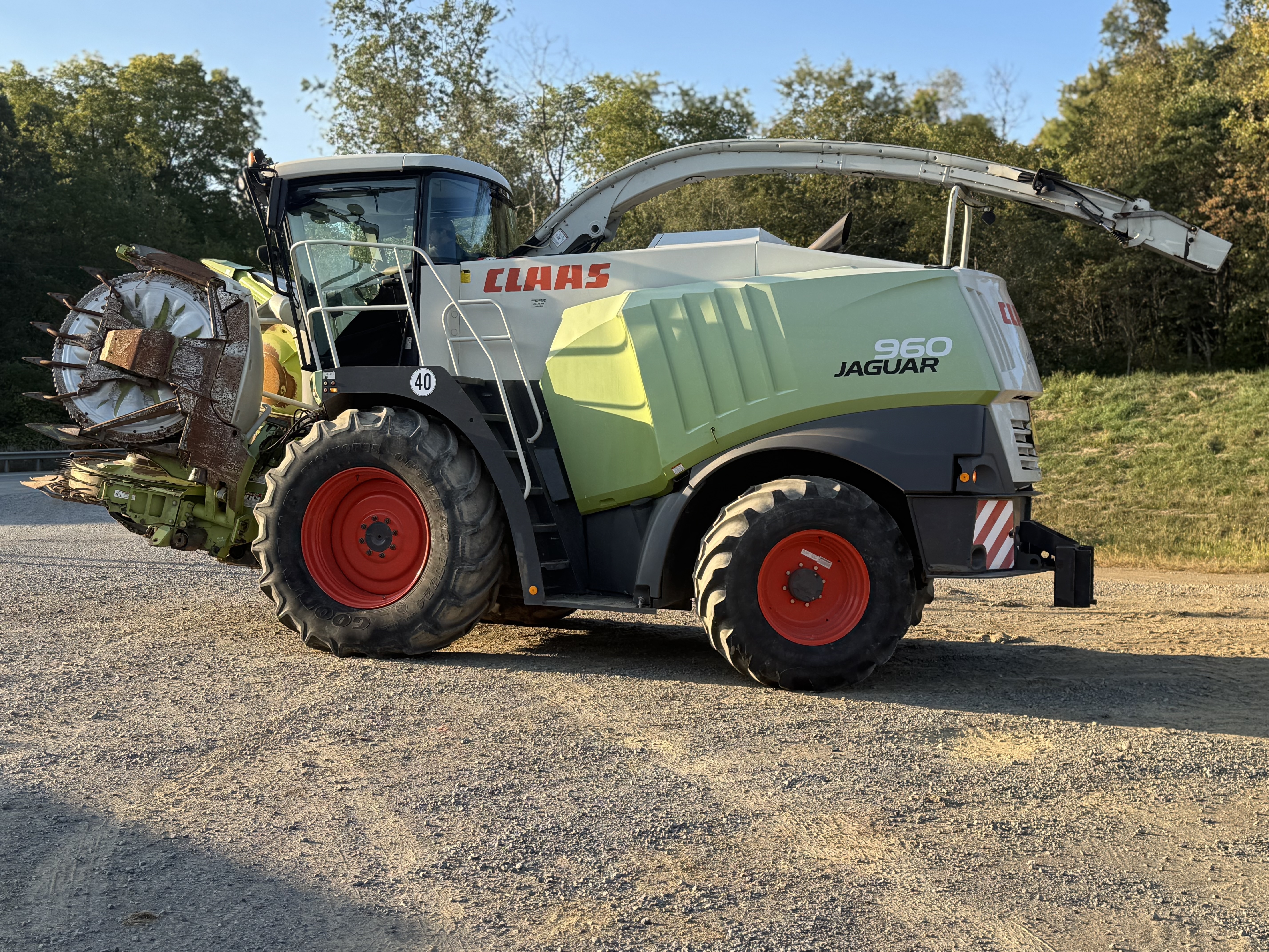 2015 Claas Jaguar 960 Self-Propelled Forage Harvester