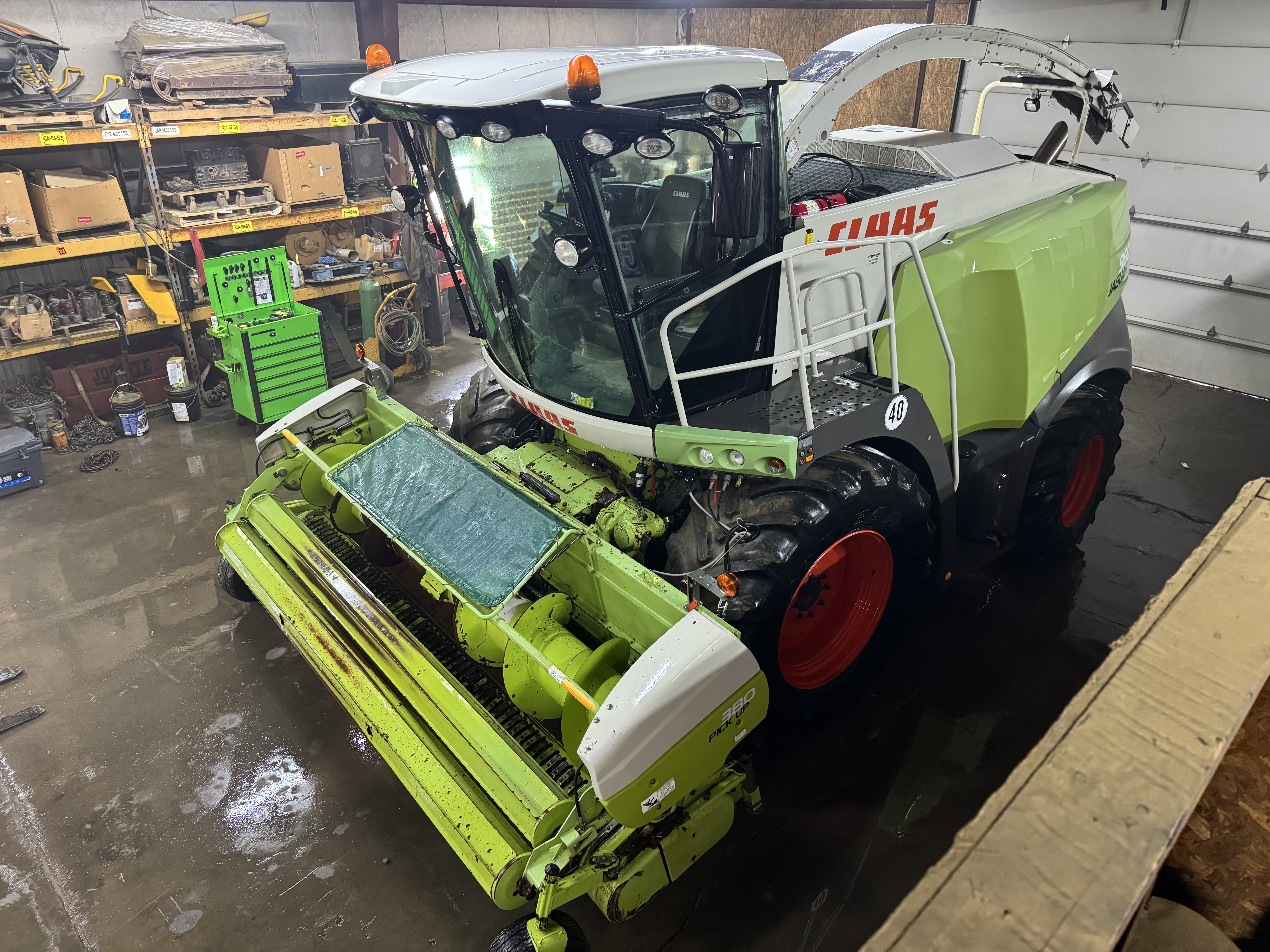 2015 Claas Jaguar 960 Self-Propelled Forage Harvester