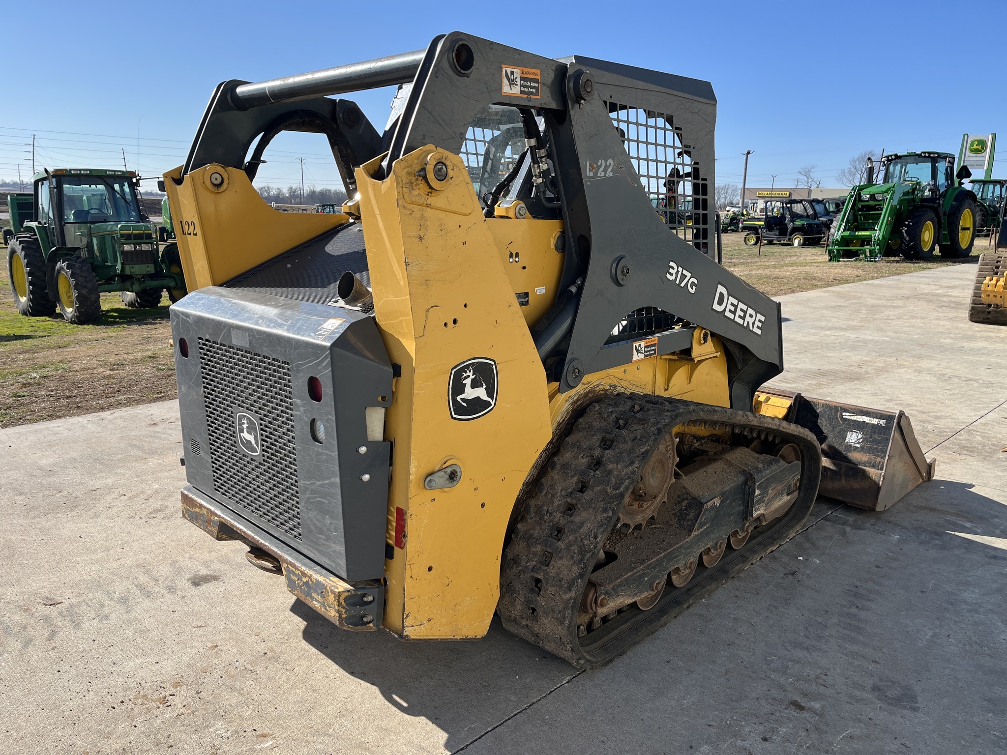2017 Deere 317G Skid Steer
