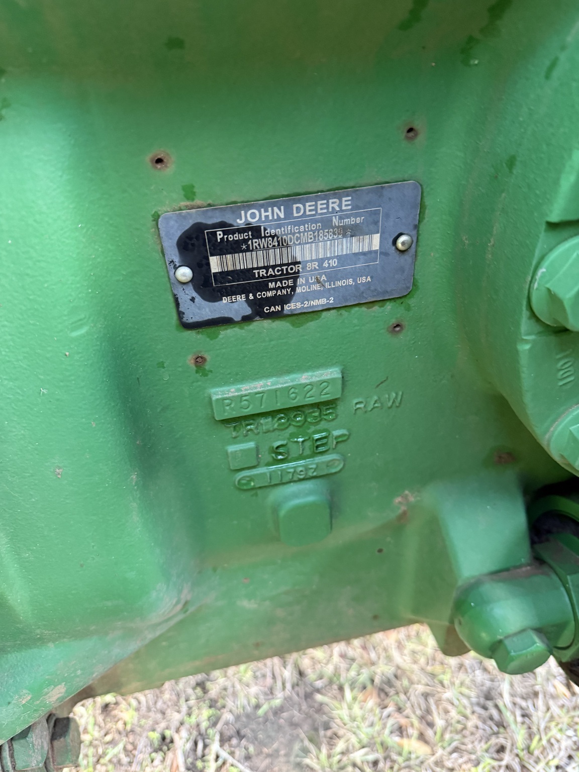 2021 John Deere 8R 410 Tractor