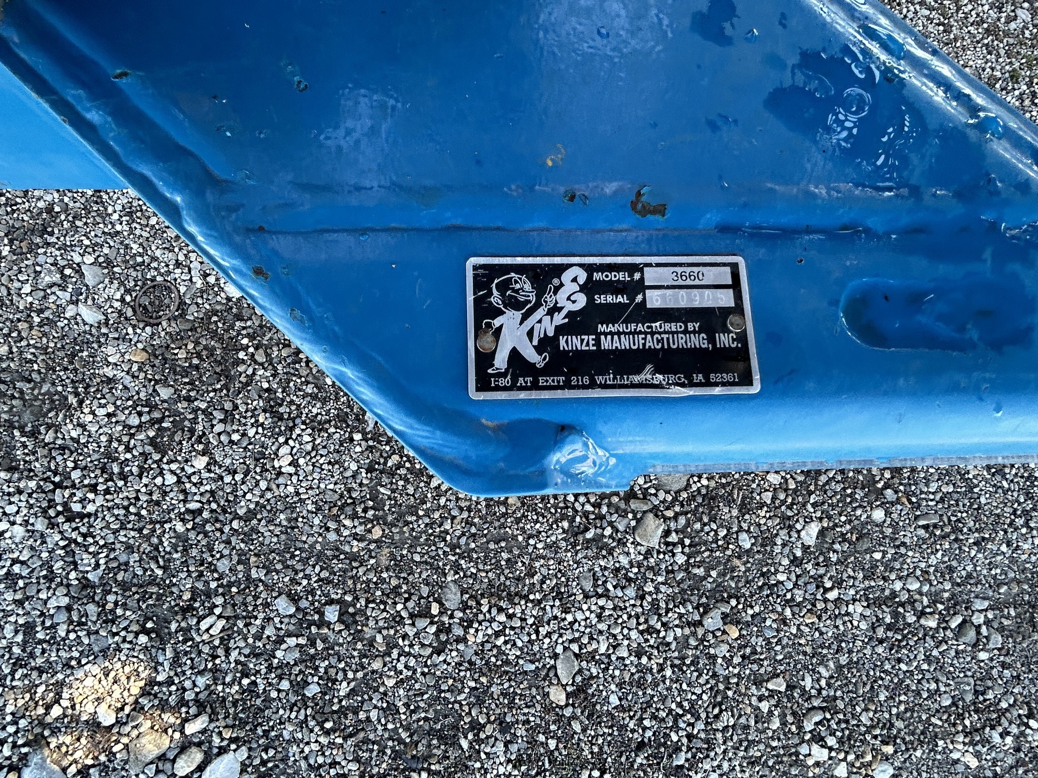 2012 Kinze 3660 Planter