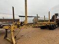 1981 Pitts 4 BOLSTER LOG TRAILER Forestry and Mining
