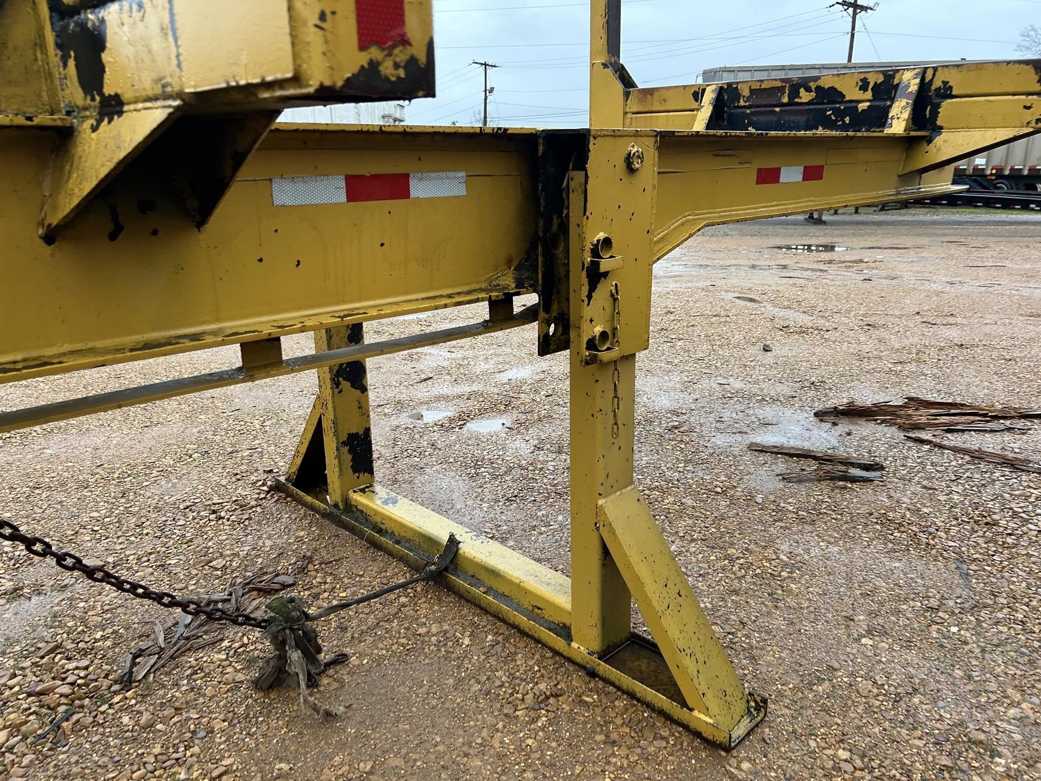 1981 Pitts 4 BOLSTER LOG TRAILER Forestry and Mining