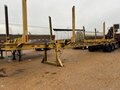 1981 Pitts 4 BOLSTER LOG TRAILER Forestry and Mining