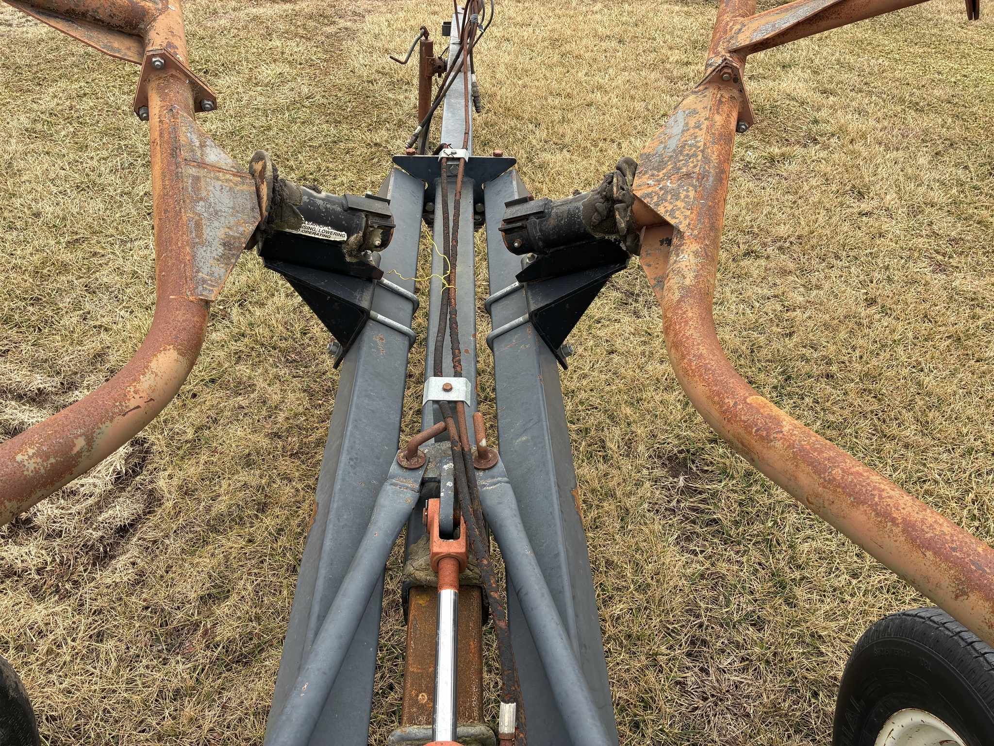 1998 Ogden Metalworks 10 WHEEL RAKE Rake