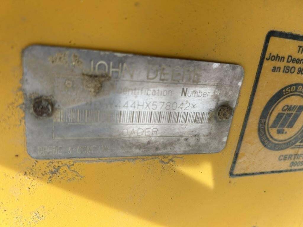 2000 Deere 444H Wheel Loader
