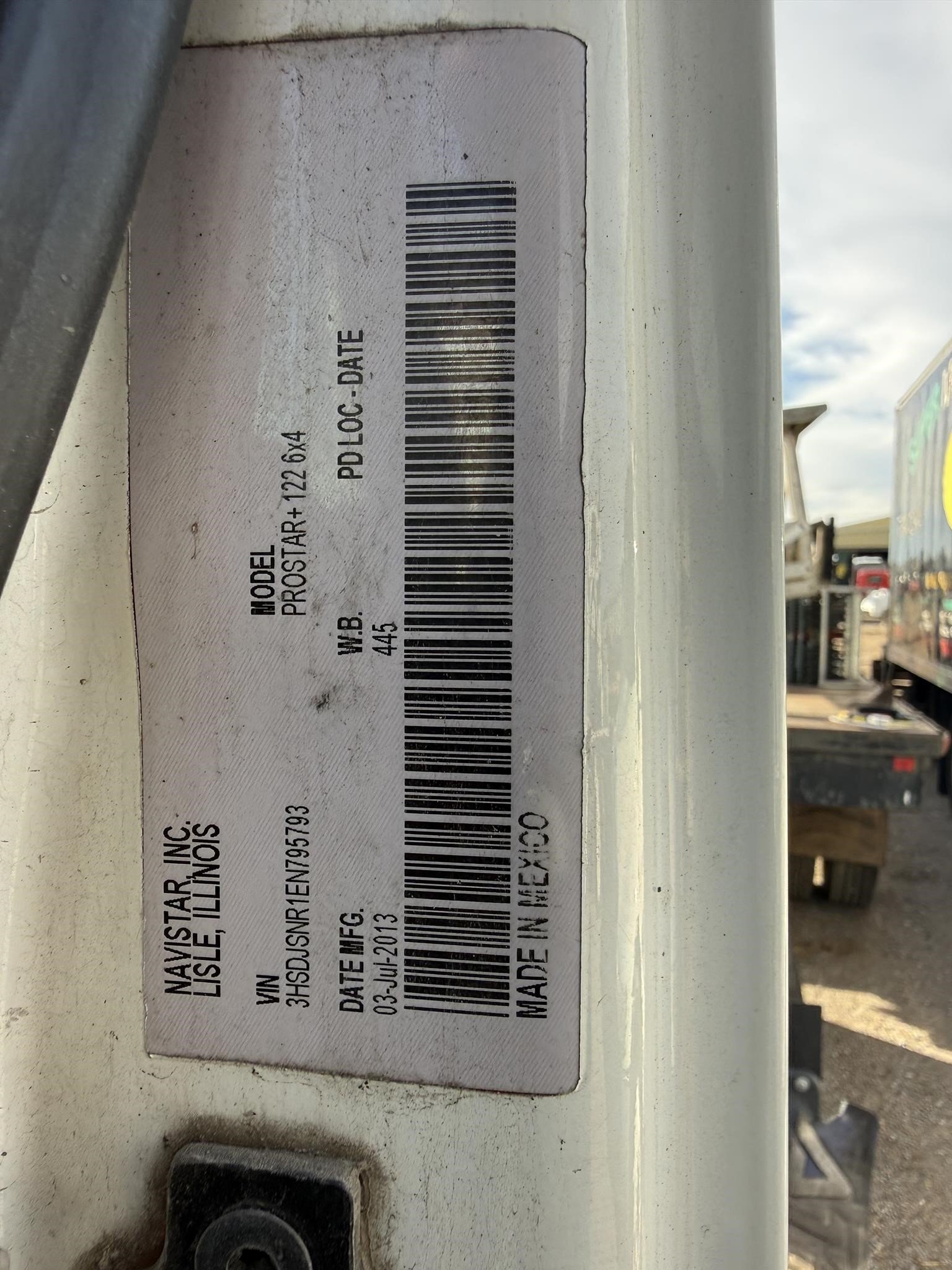 2014 International ProStar Semi Trucks/Trailer